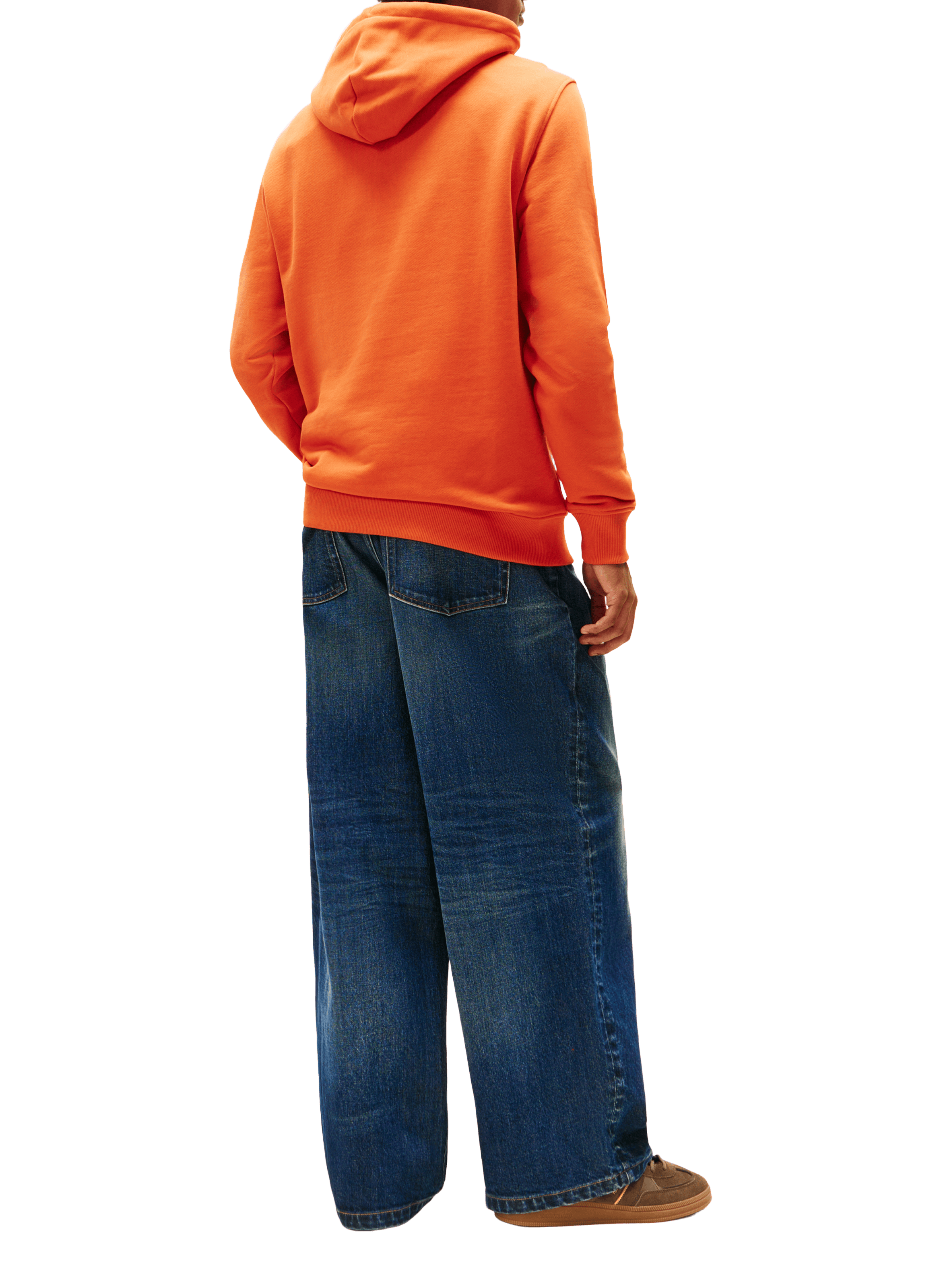 Cotton hoodie TOMMY HILFIGER Orange