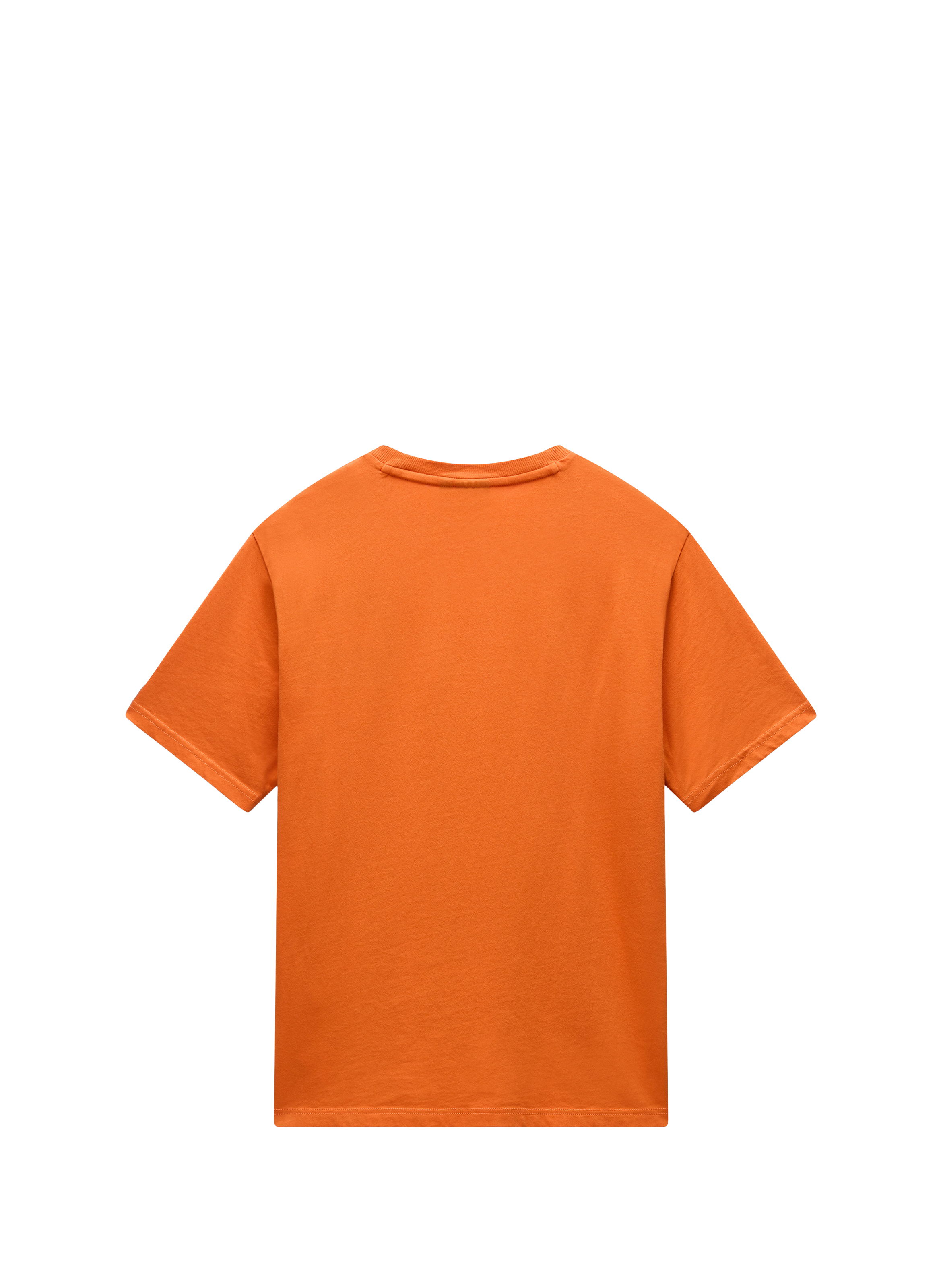 Classic Cotton T-Shirt NAPAPIJRI Orange