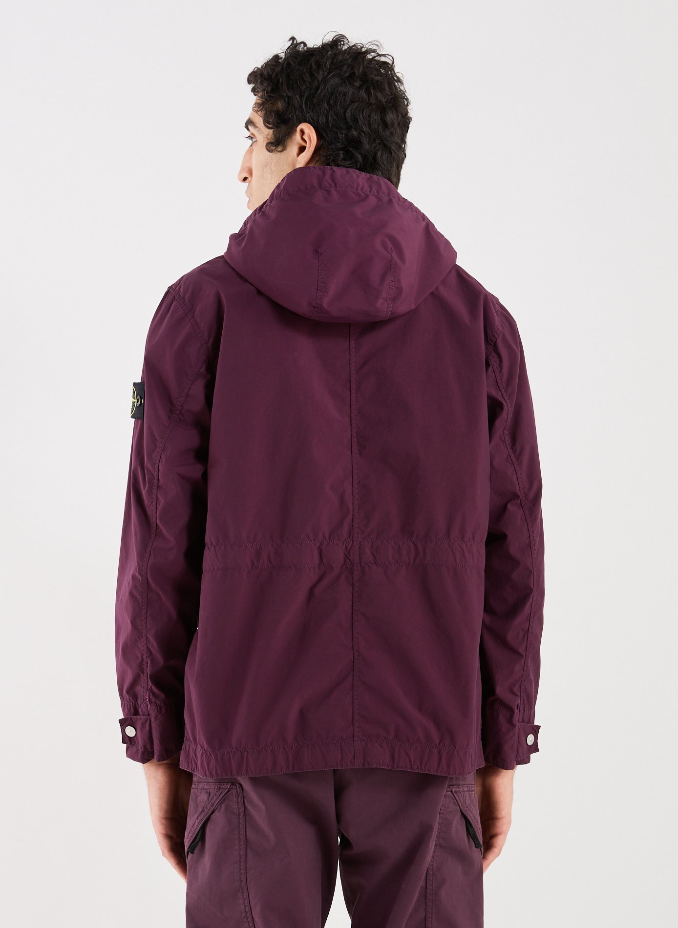 Veste coupe-vent Light Compact  STONE ISLAND Rouge