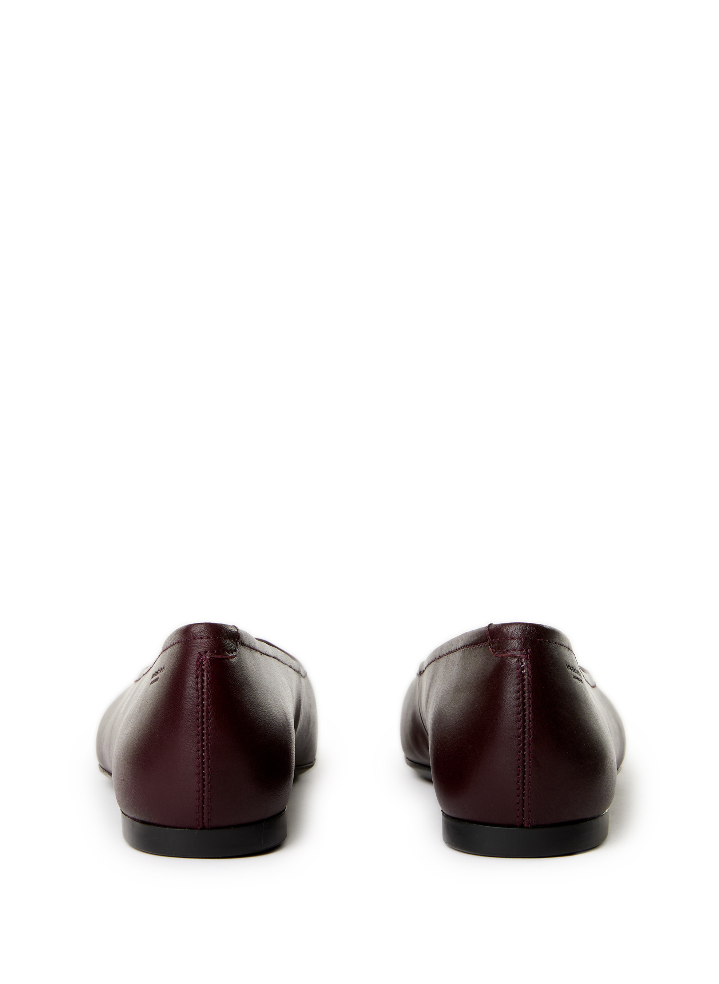 Ballerines unies en cuir VAGABOND SHOEMAKERS Rouge