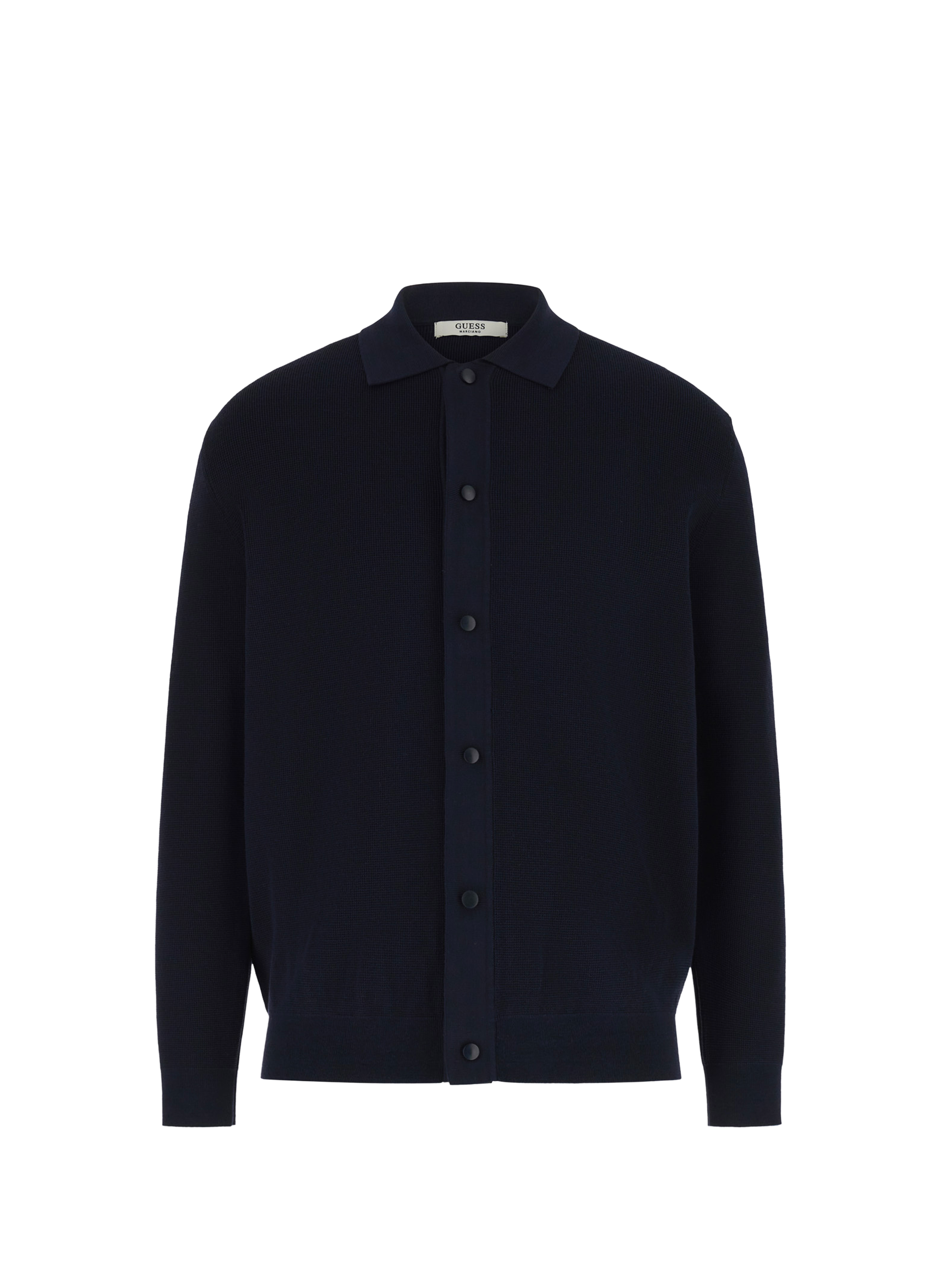 Classic collar sleeveless jacket GUESS Blue