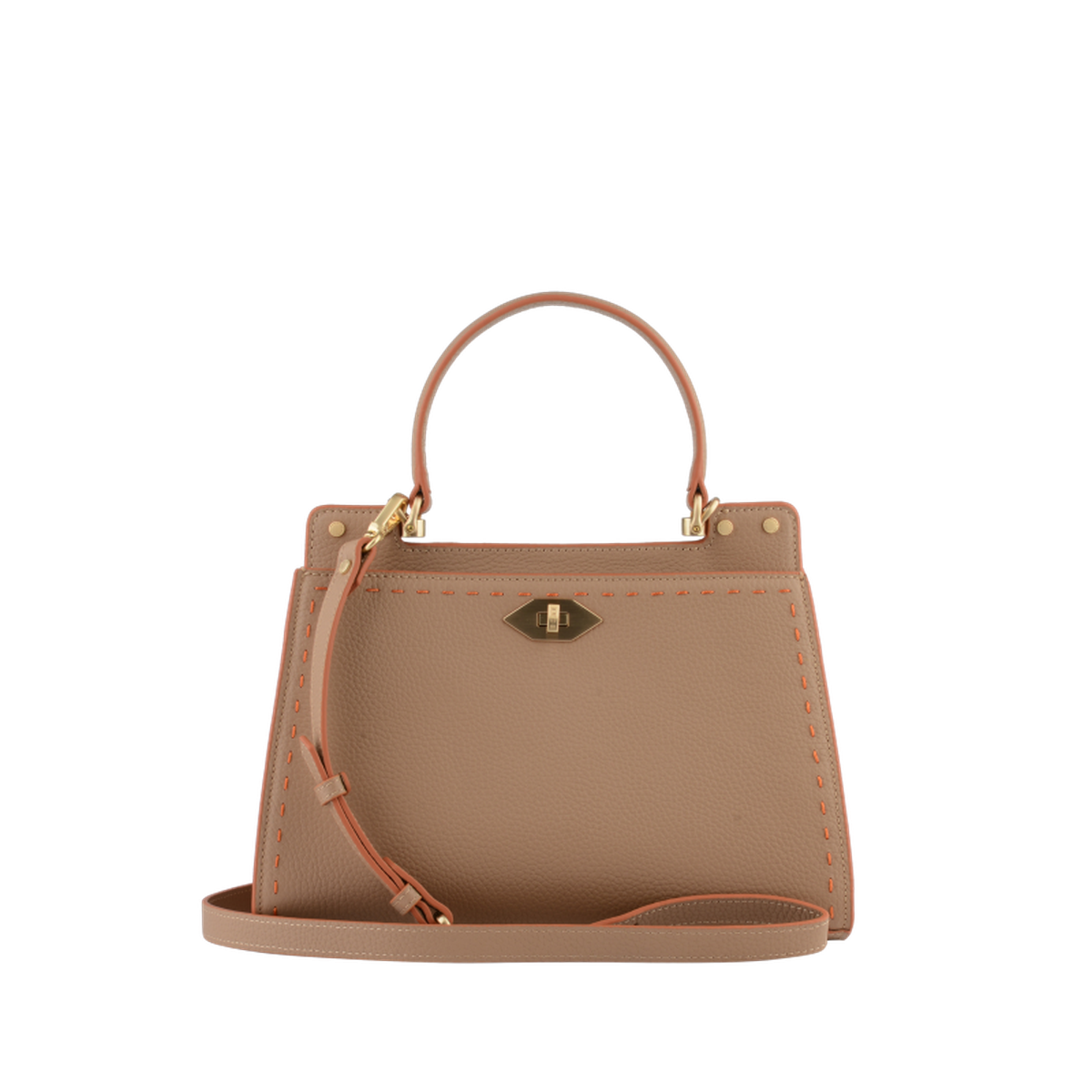 Trianon - sac à main POURCHET Orange