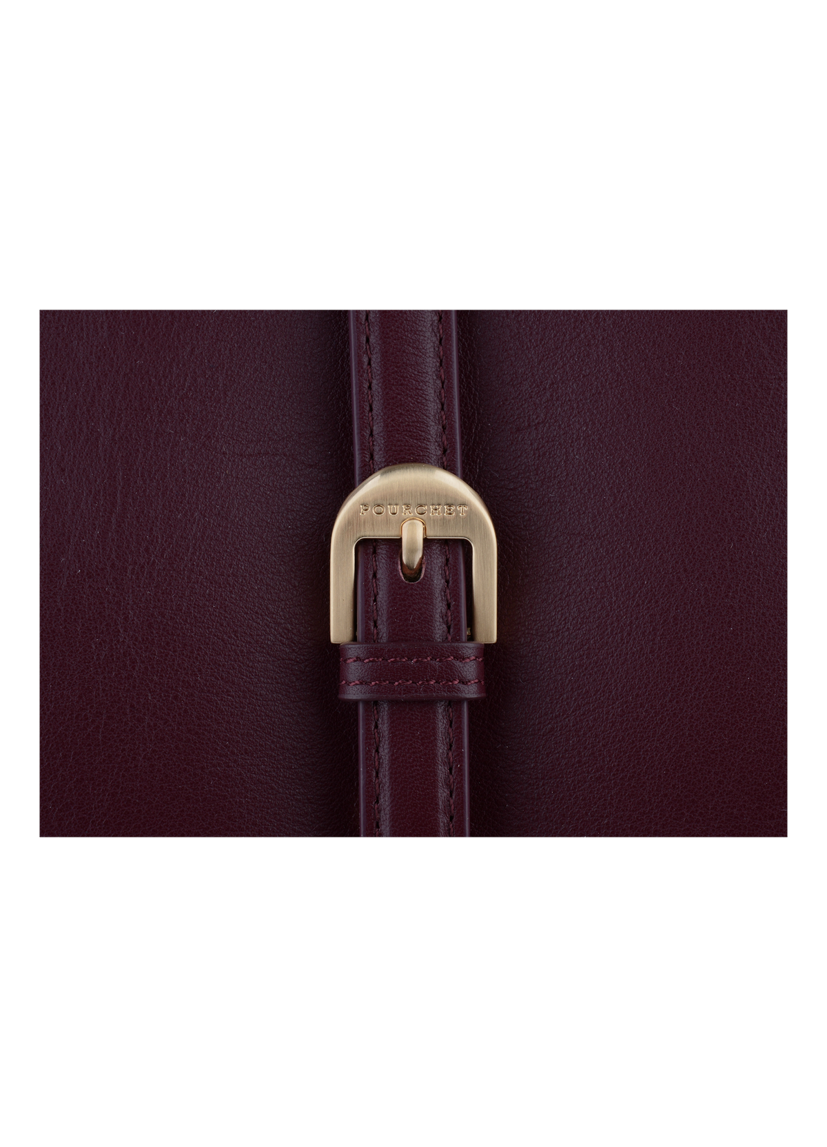 L'envolée | sac porté épaule gm POURCHET Rouge