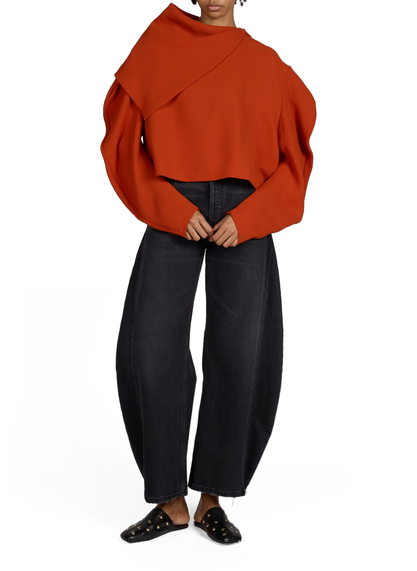 Calfskin Leather Mules CHLOÉ Black