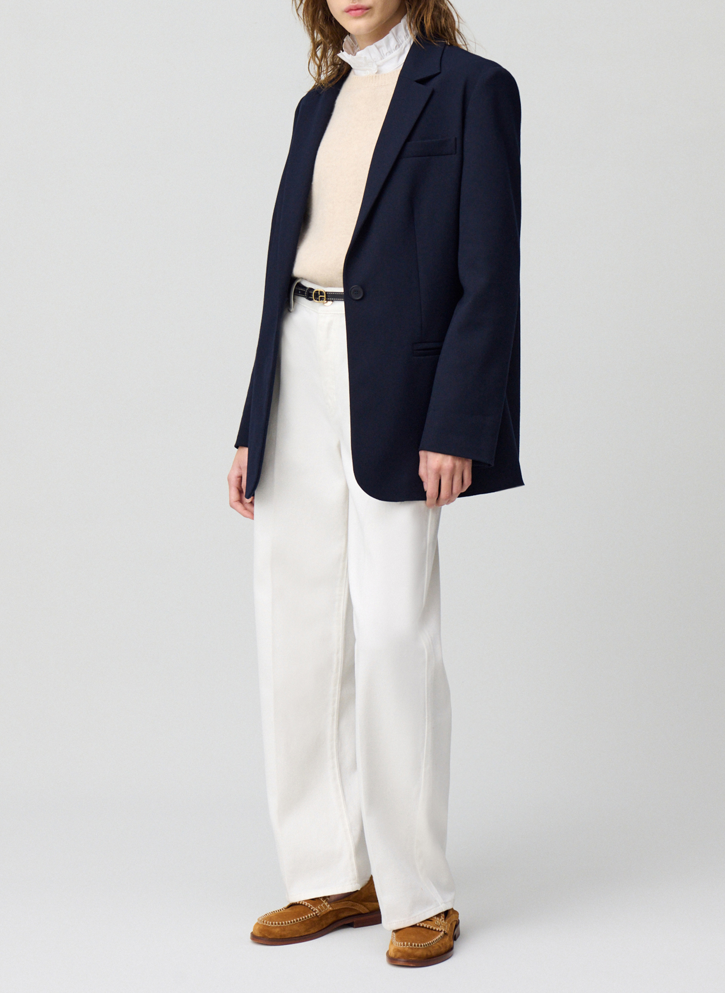 Veste de tailleur CLAUDIE PIERLOT Bleu