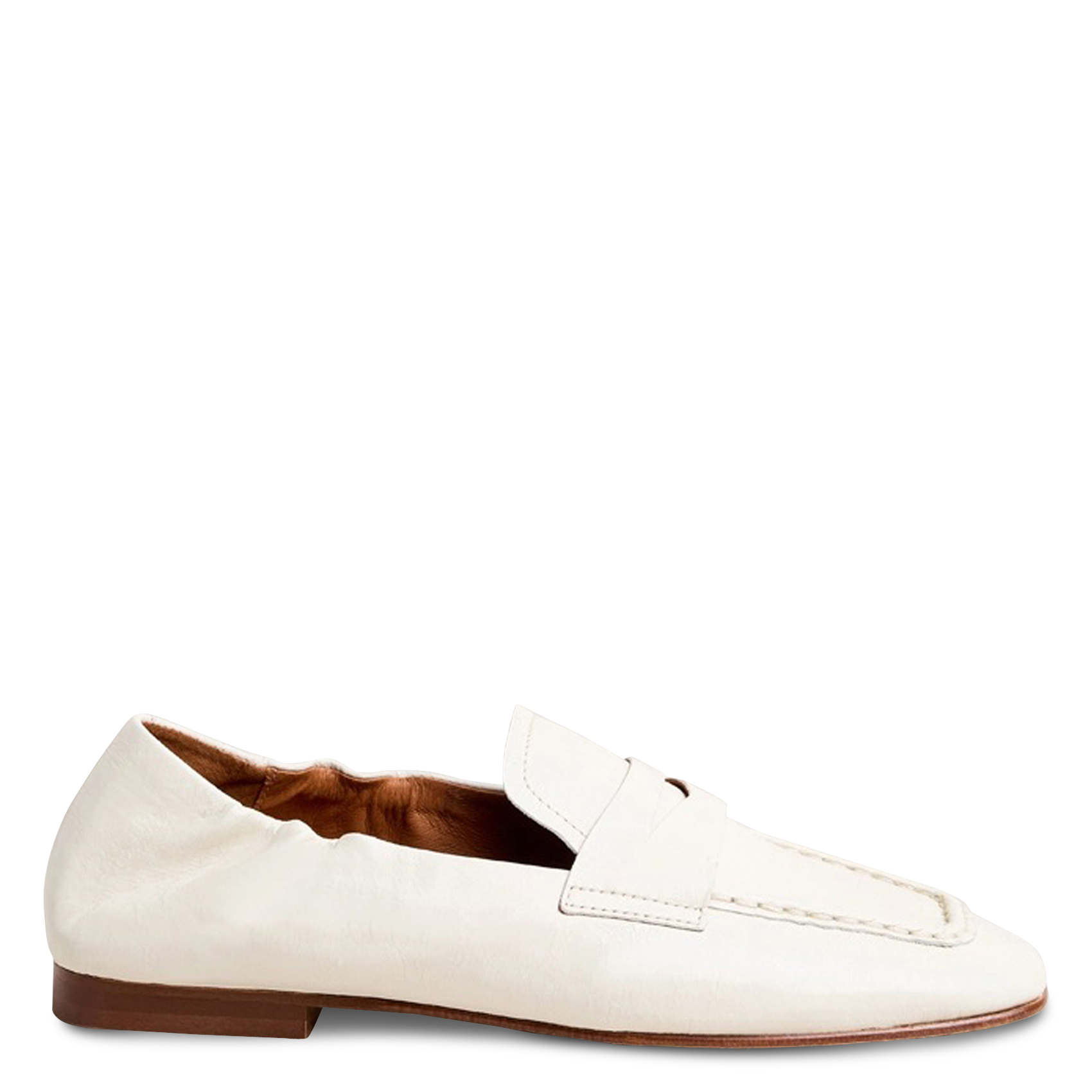 Mocassins en cuir dineo JONAK Blanc