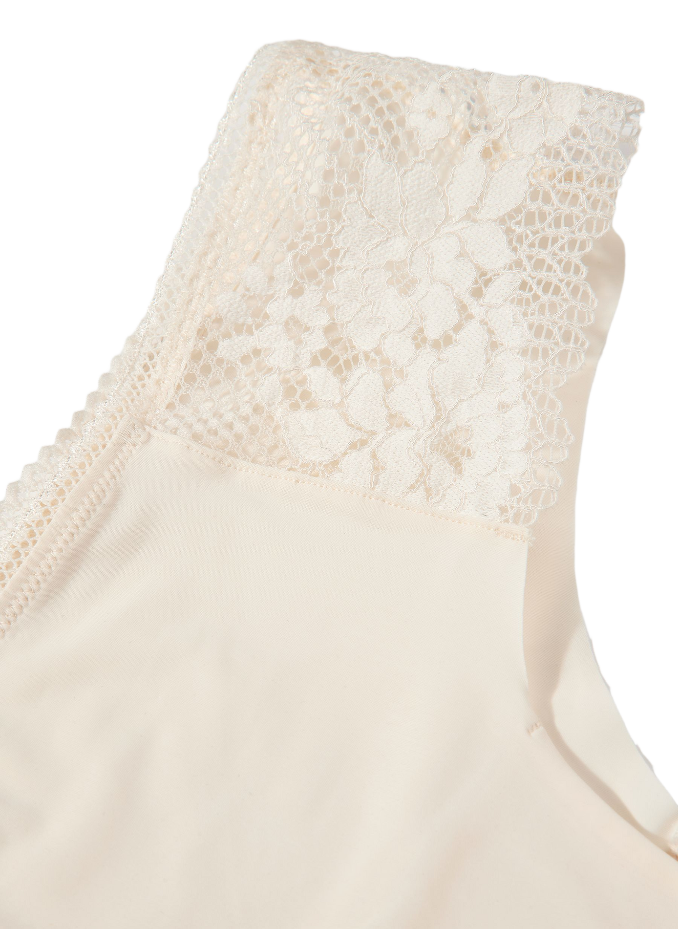 Culottes with lace on sides PASSIONATA Beige