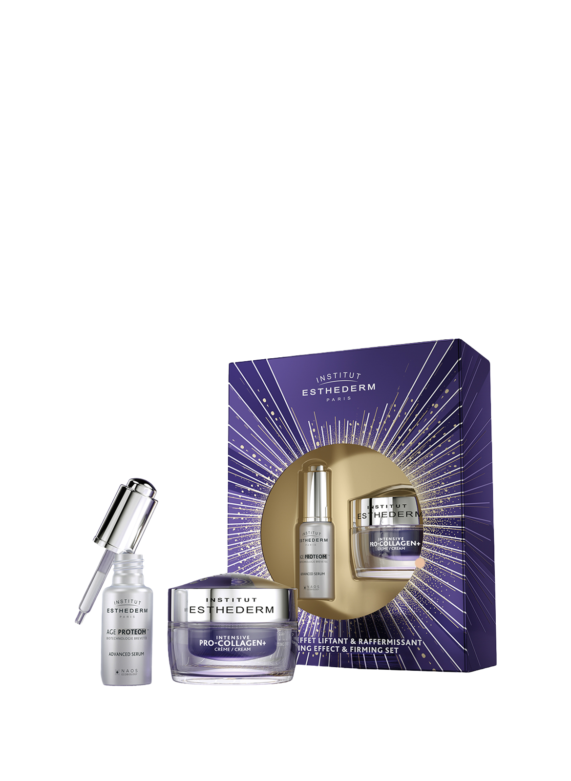 Set - Intensive Pro-Collagen+ Cream & Age Proteom INSTITUT ESTHEDERM No color