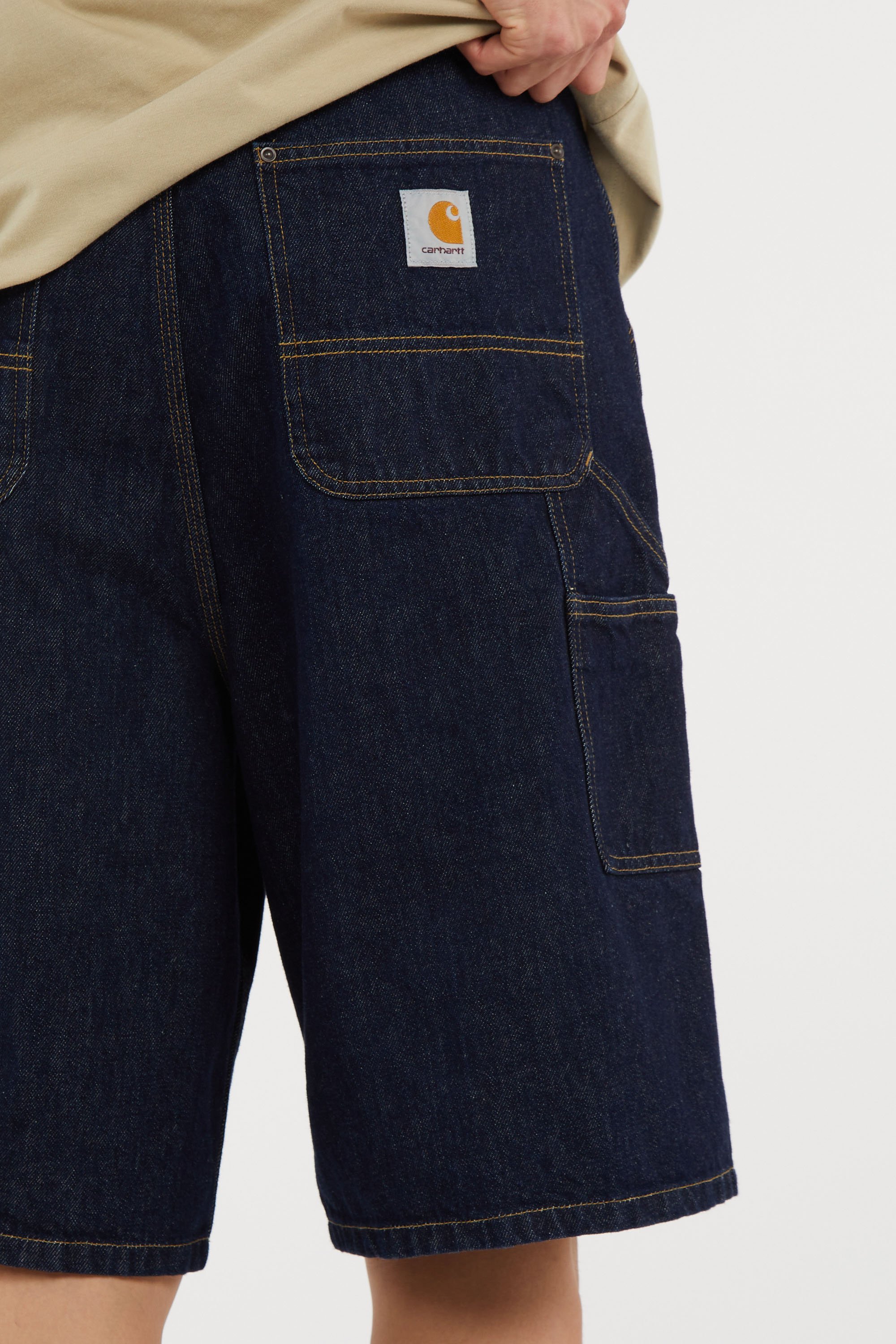 Short og double knee short CARHARTT WIP Bleu