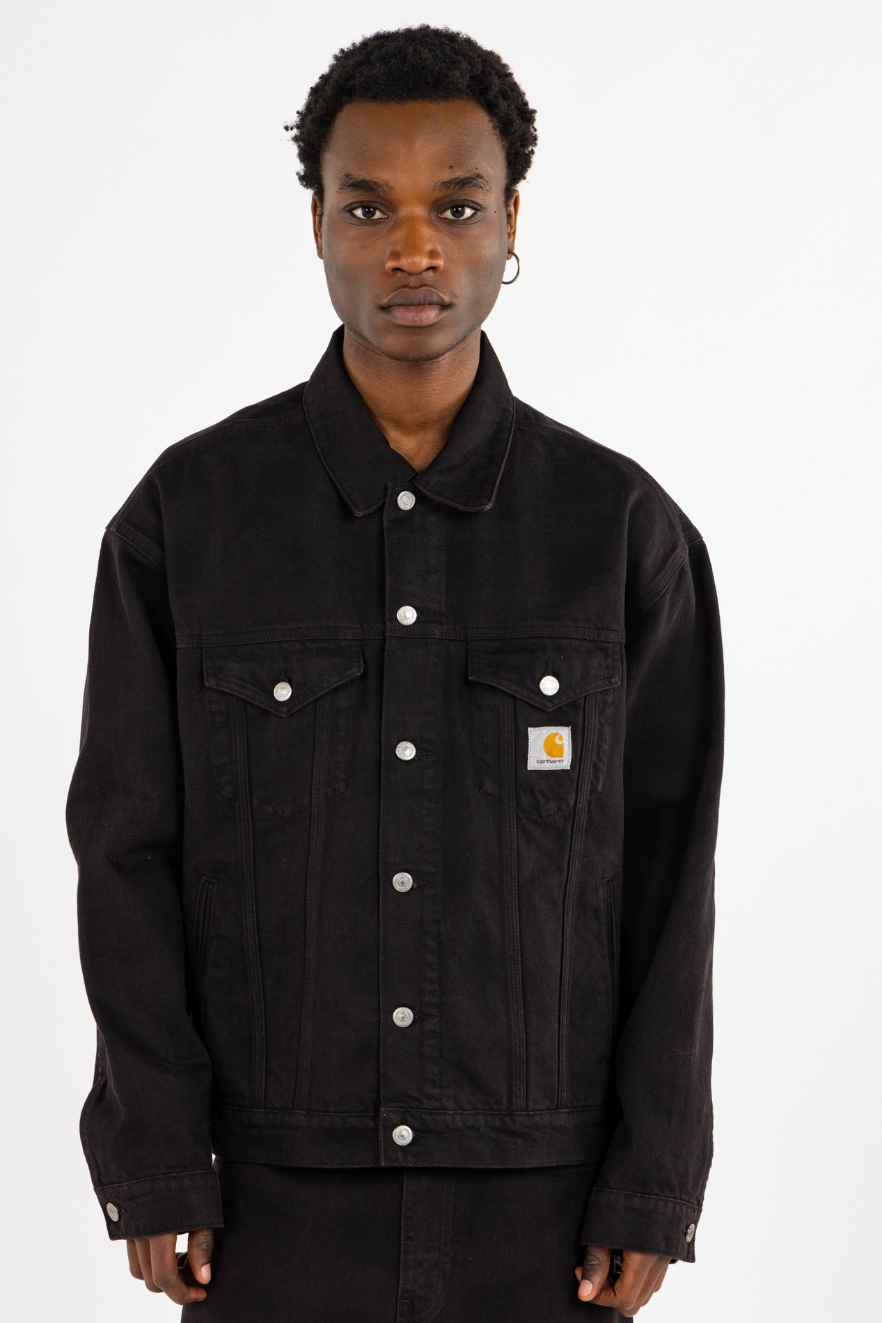 Veste everson trucker jacket CARHARTT WIP Noir