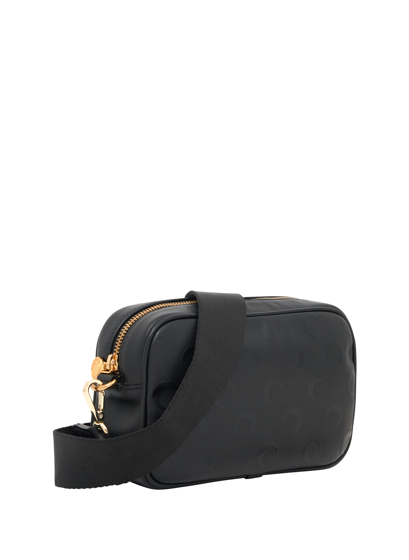 Sac camera moon en toile MARINE SERRE Noir