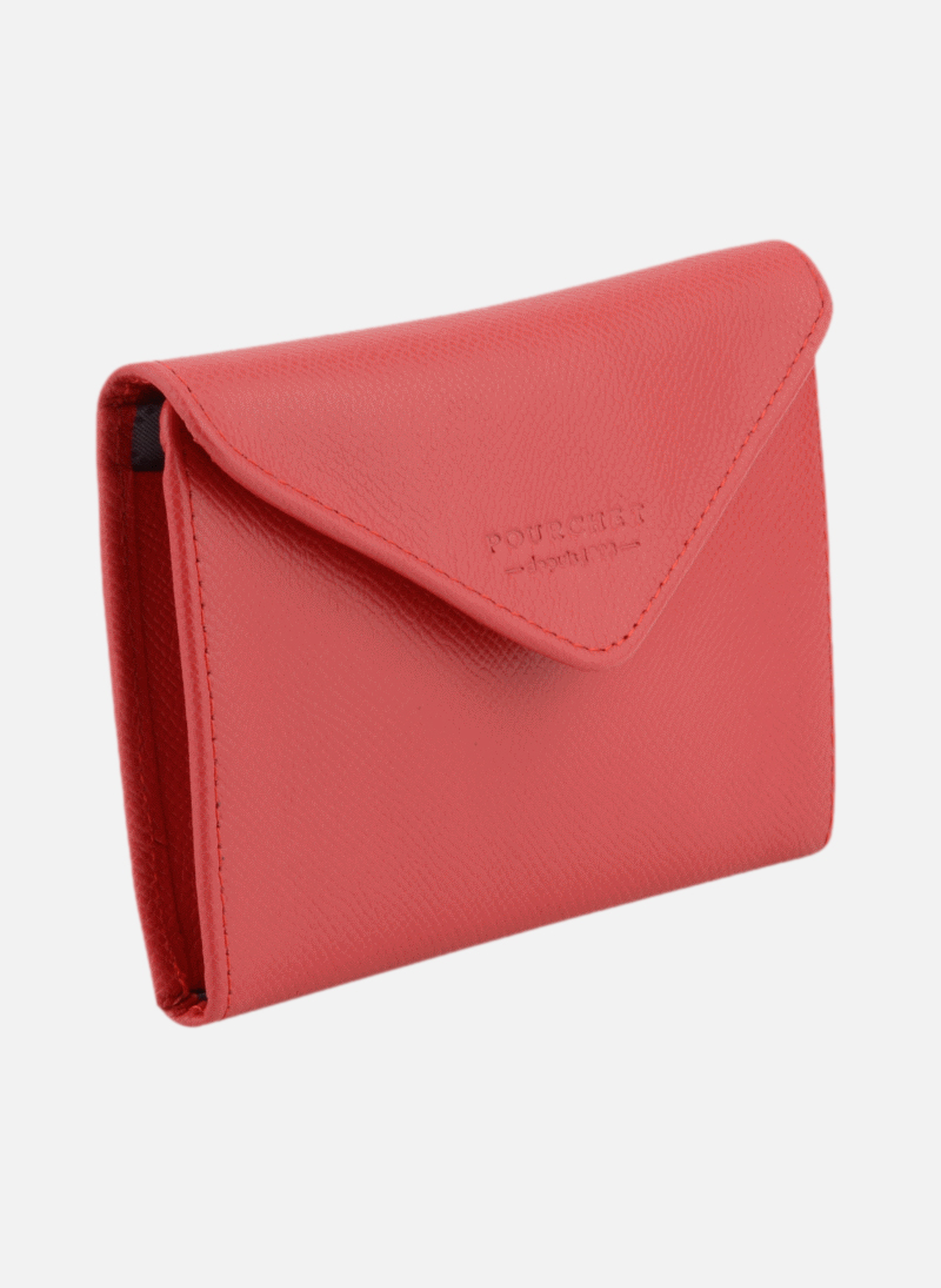 Cassetta | portefeuille POURCHET Rouge