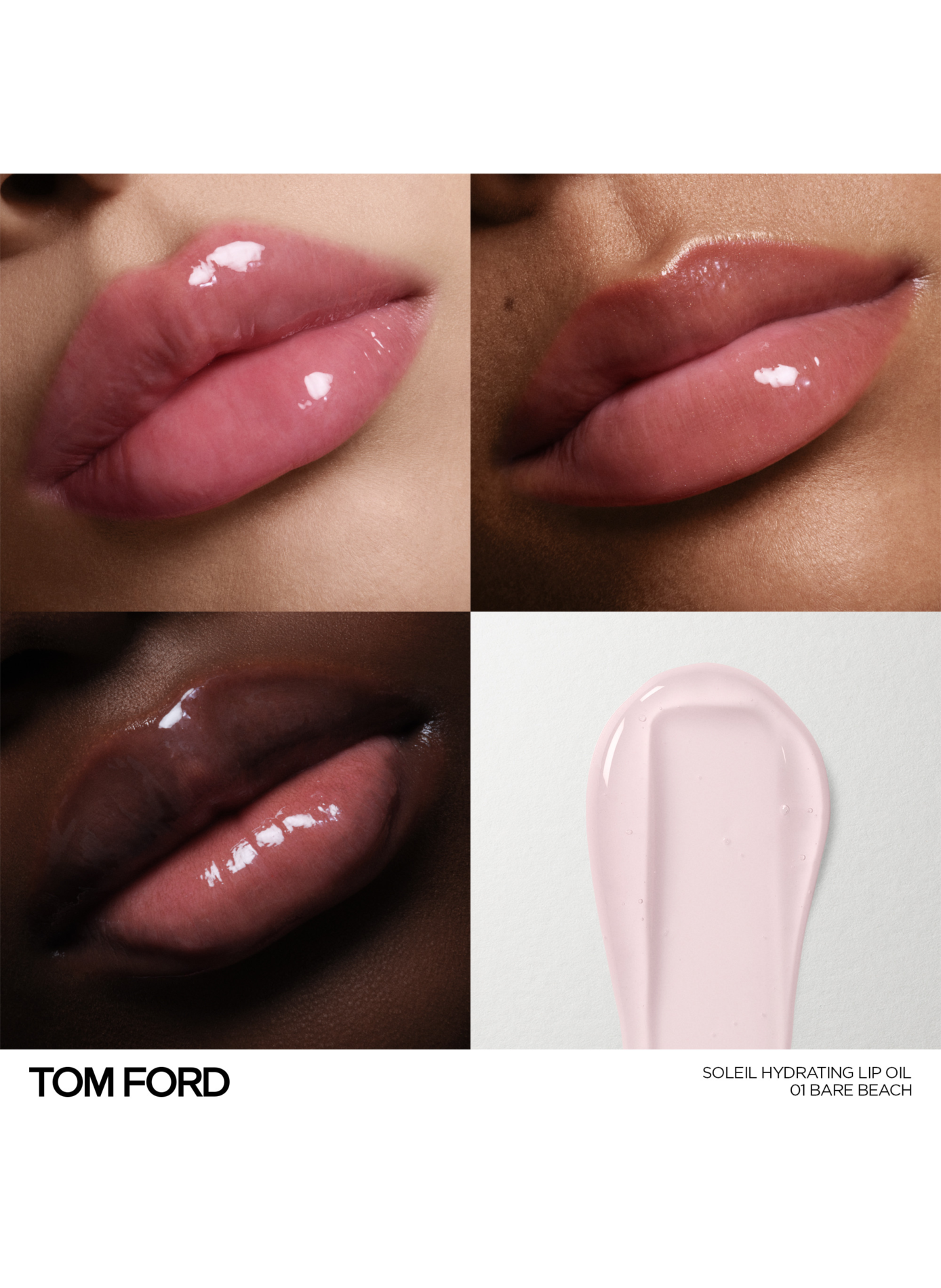 Olio labbra idratante - Soleil TOM FORD 01 - bare beach