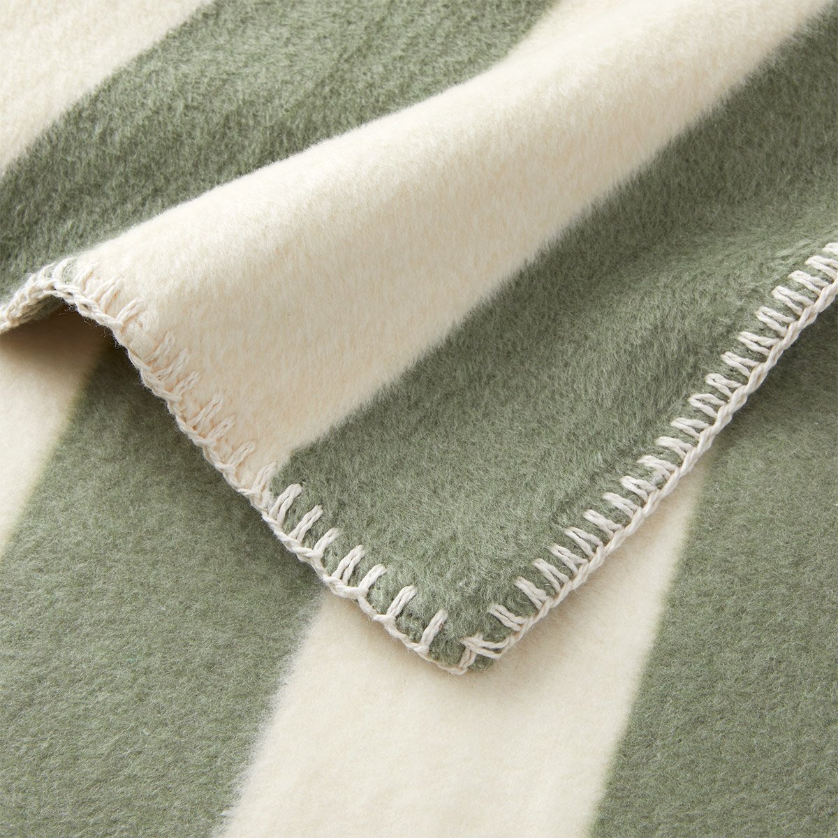 Plaid en coton, fifty-fifty DESFORGES Vert