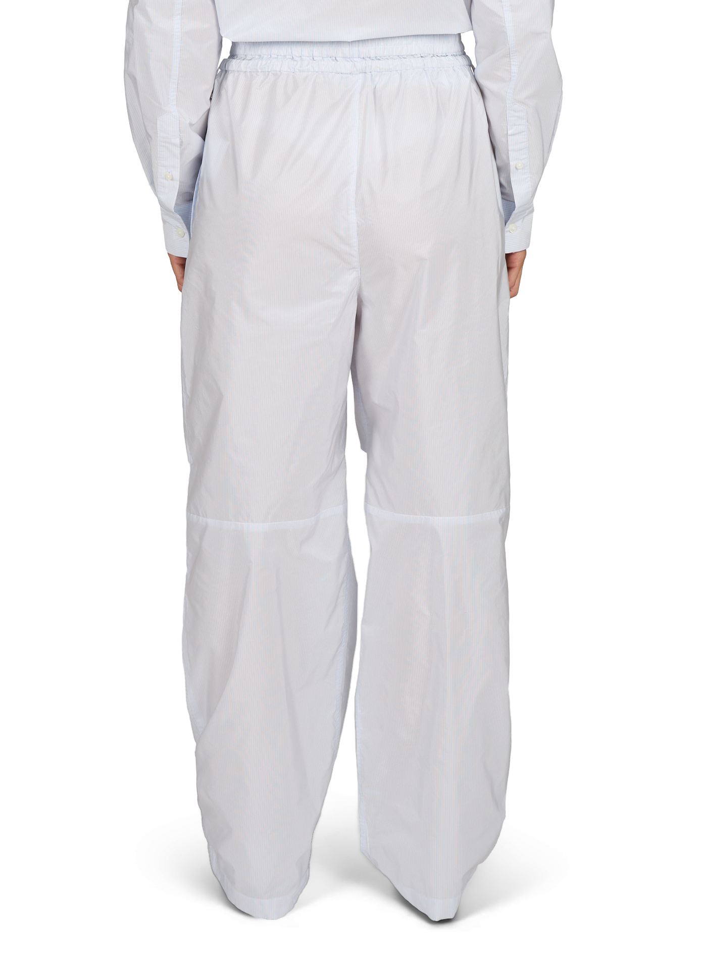Wide-leg striped pants ALEXANDER WANG White