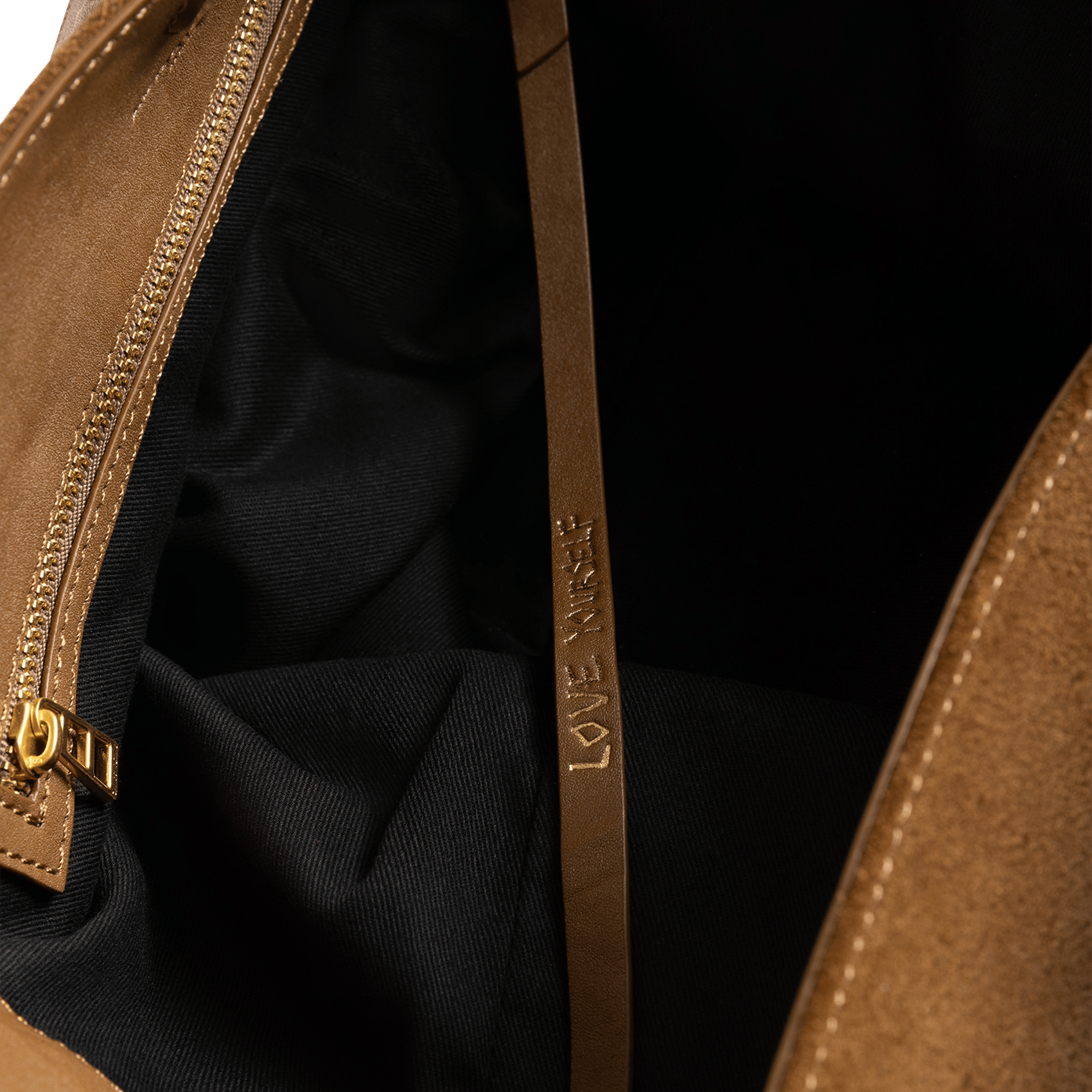 Handtas in suède western stijl jane ZADIG&VOLTAIRE Bruin