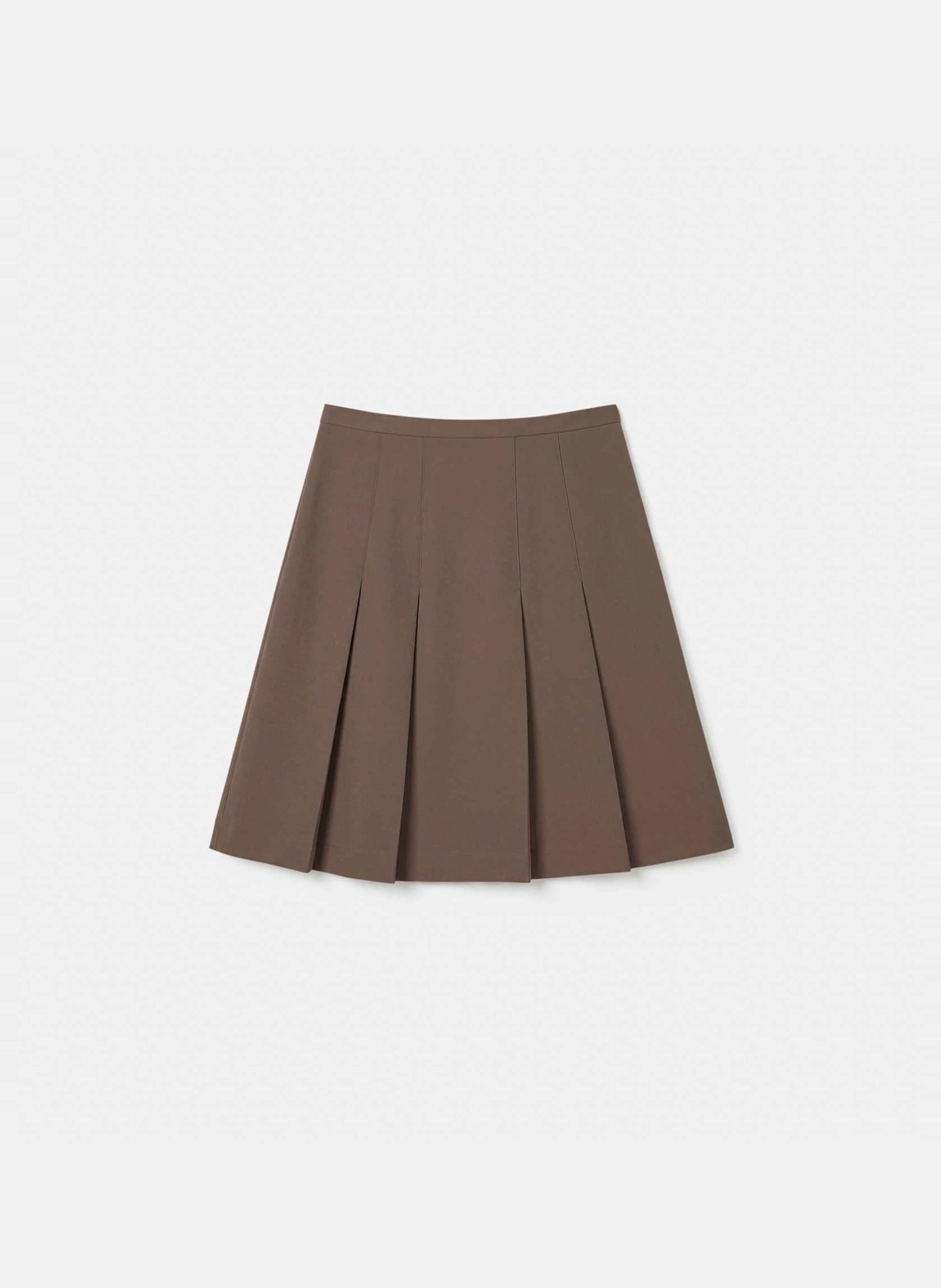 Jupe jeanne TARA JARMON Marron