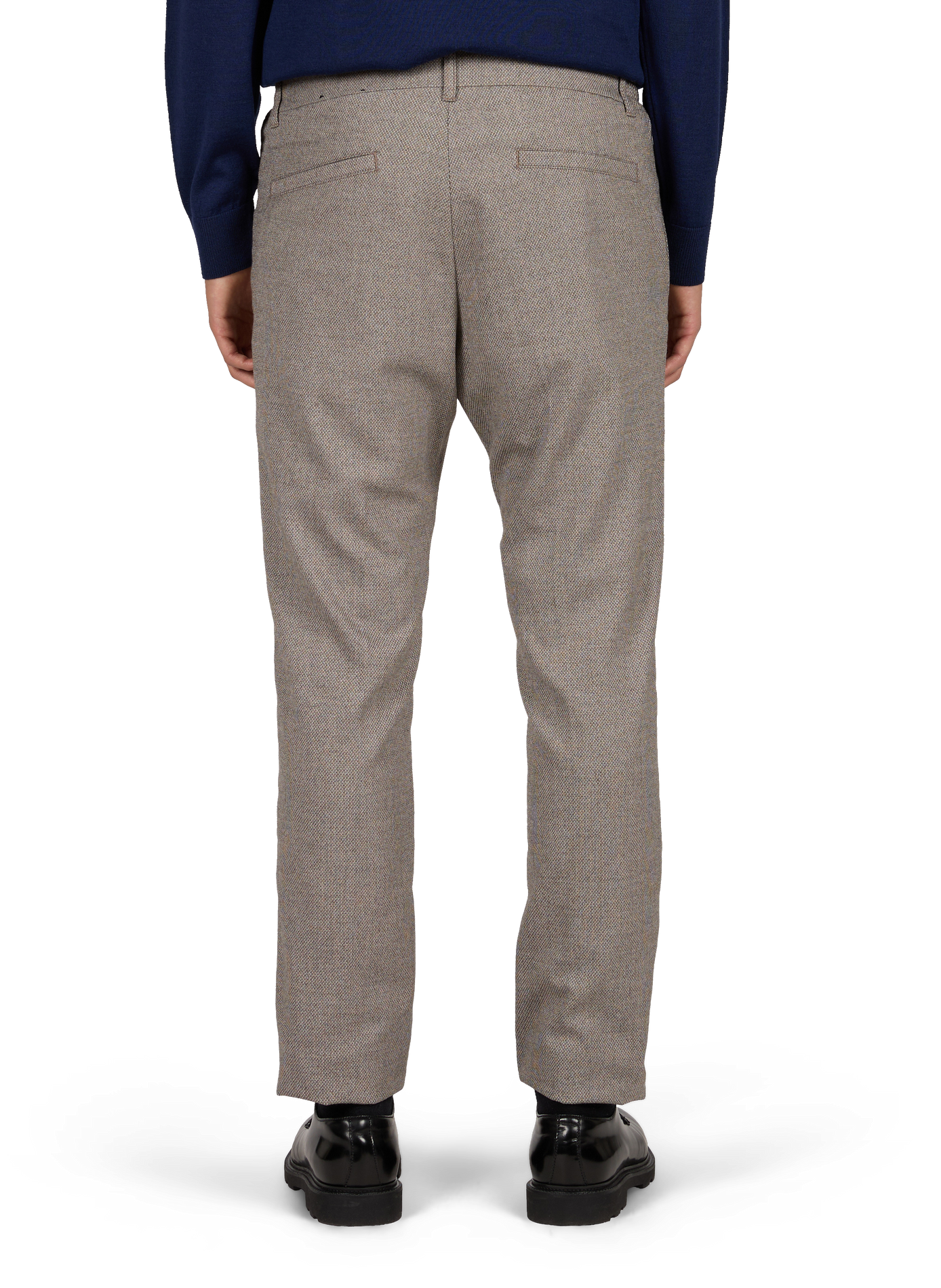 Straight trousers STRELLSON Brown