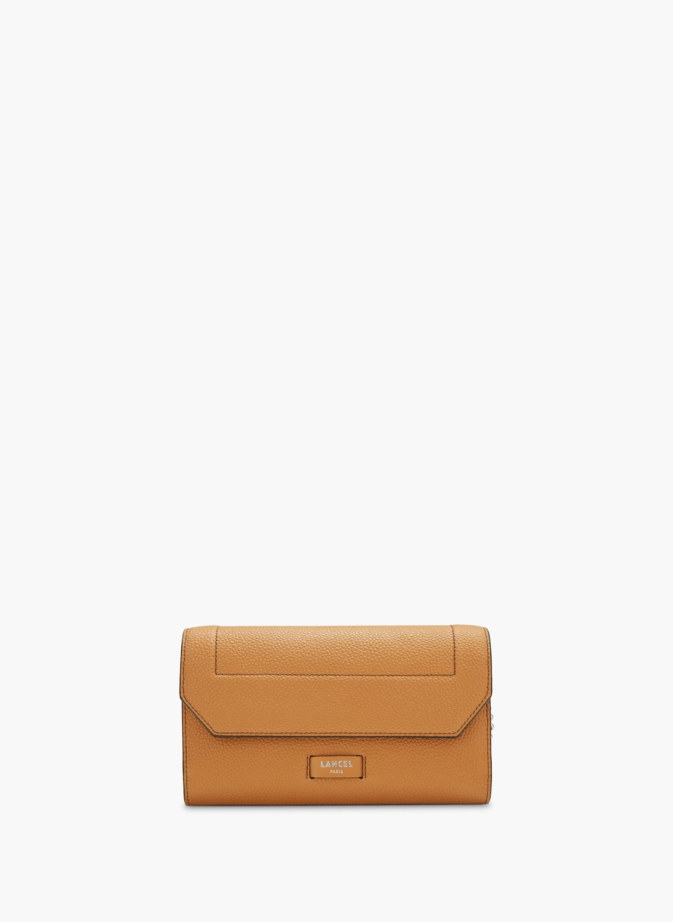 Portefeuille chaîne ninon de lancel en cuir LANCEL Marron