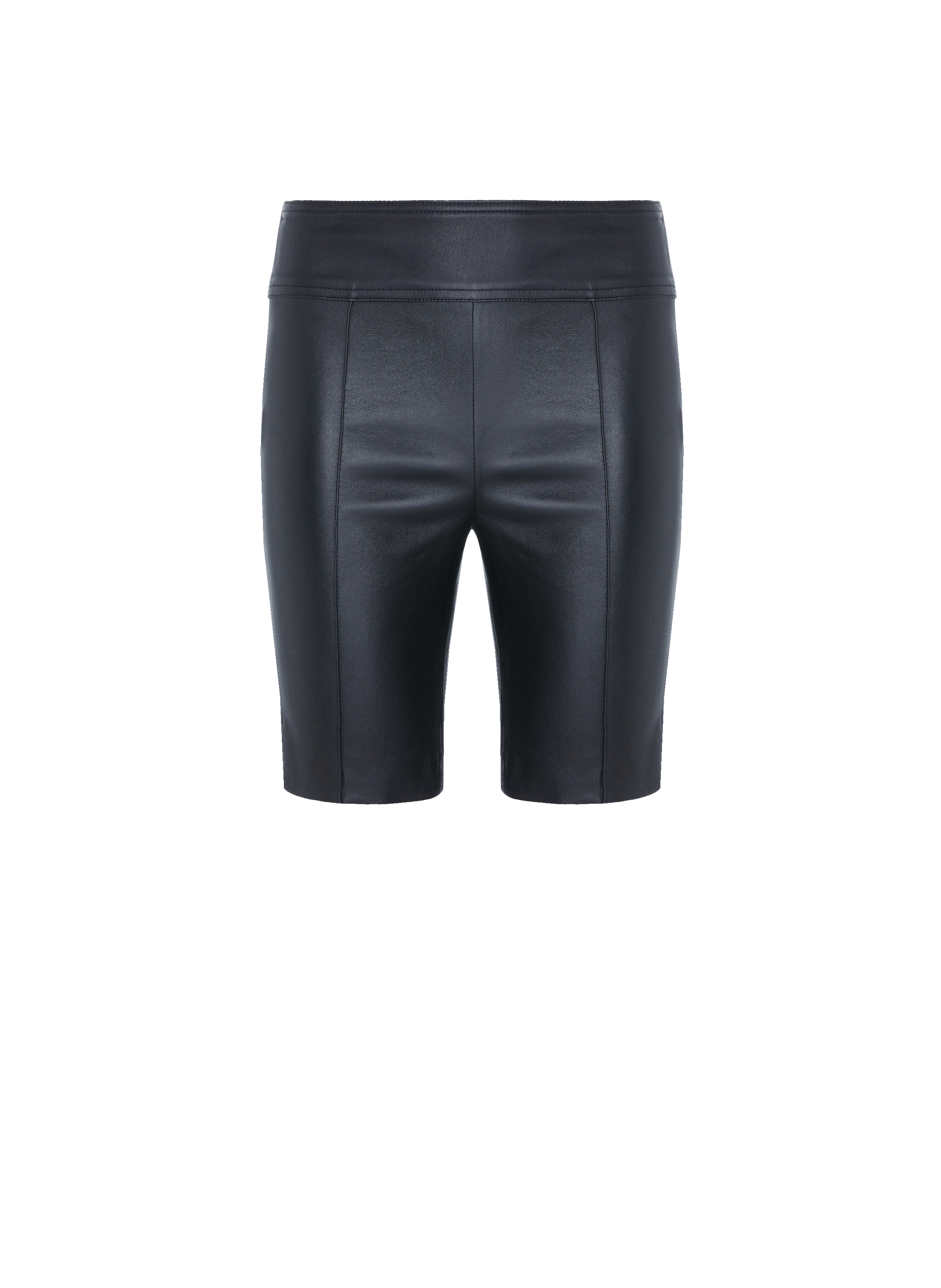 Shorts en cuir d'agneau