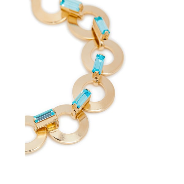 Bracelet Rondella en laiton et cristal