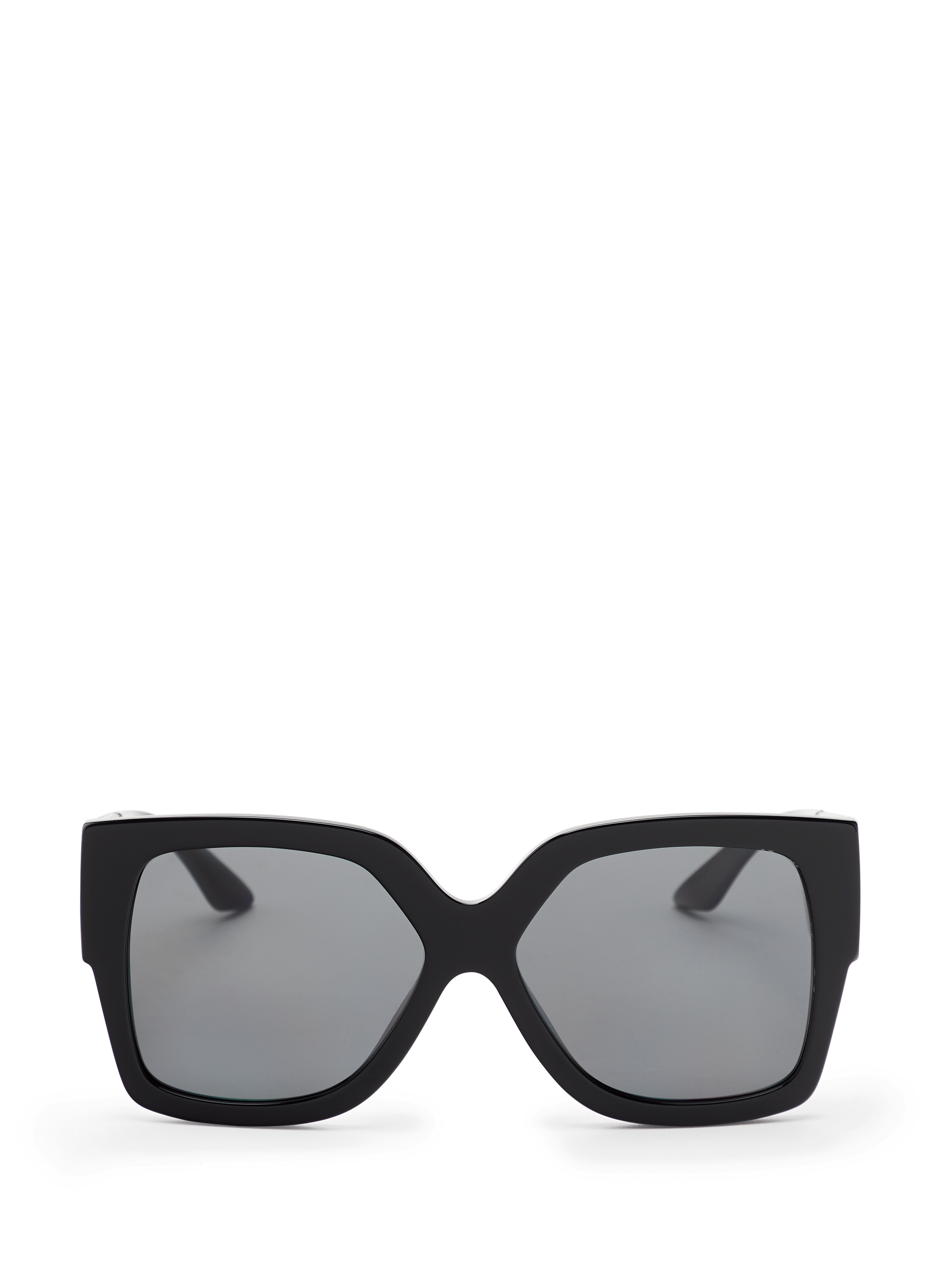 Square sunglasses VERSACE Black