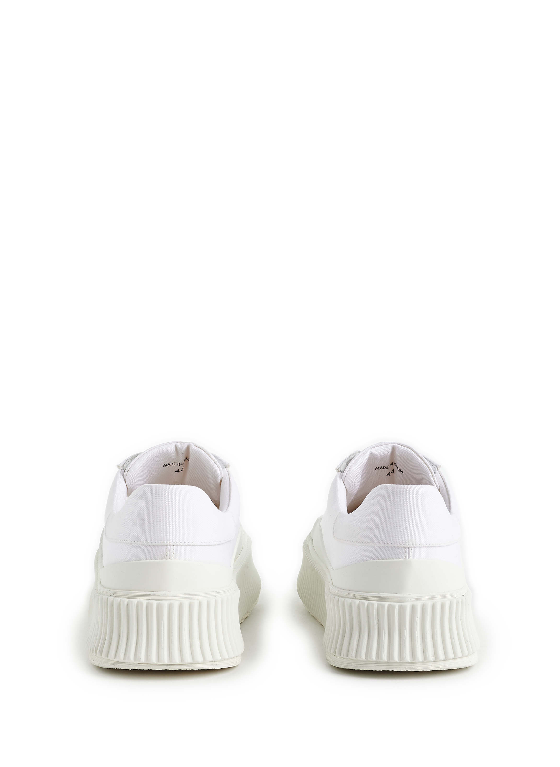 Cotton sneakers JIL SANDER White