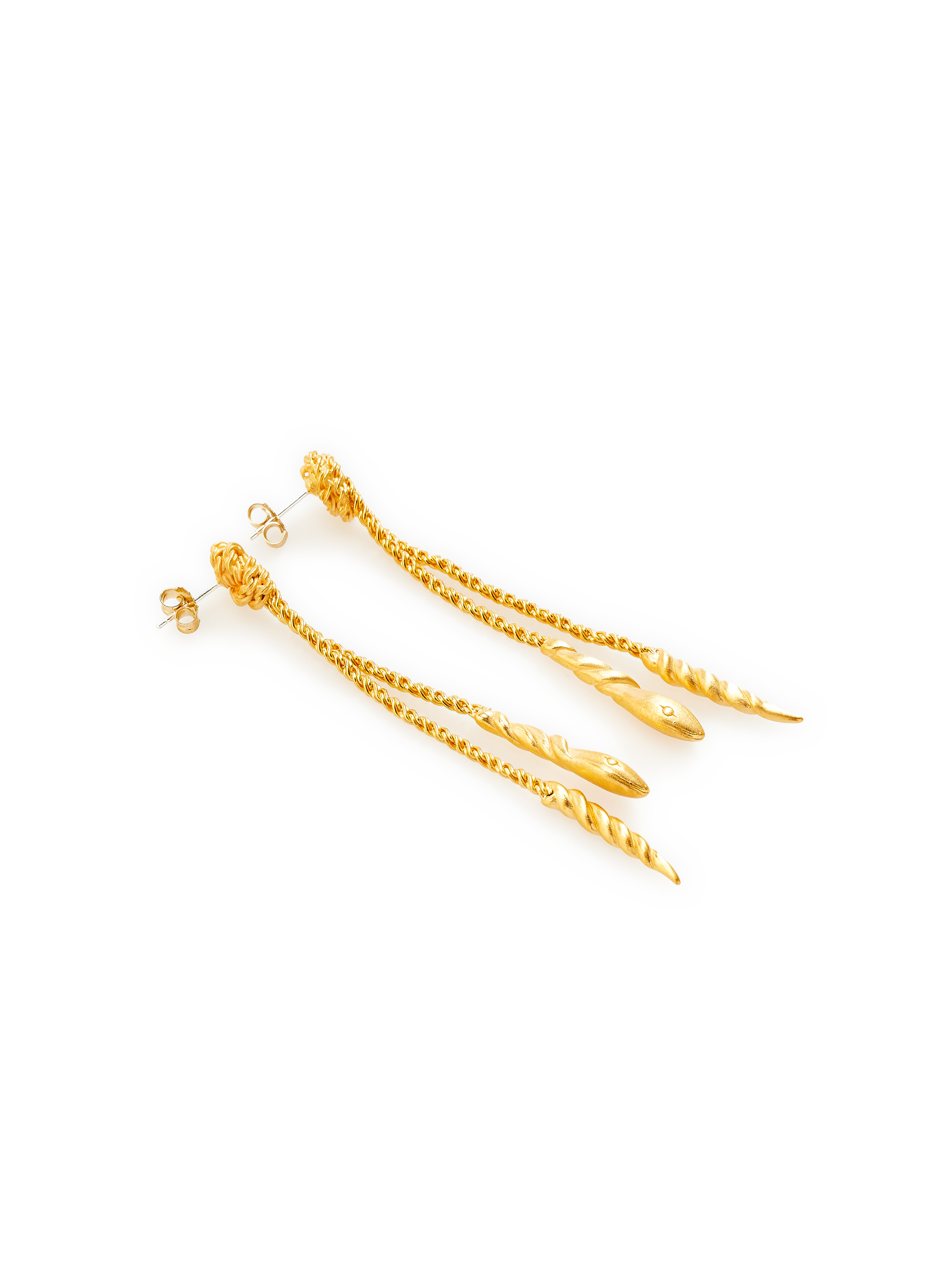 Boucles d'oreille Ariadne PAMELA LOVE Doré