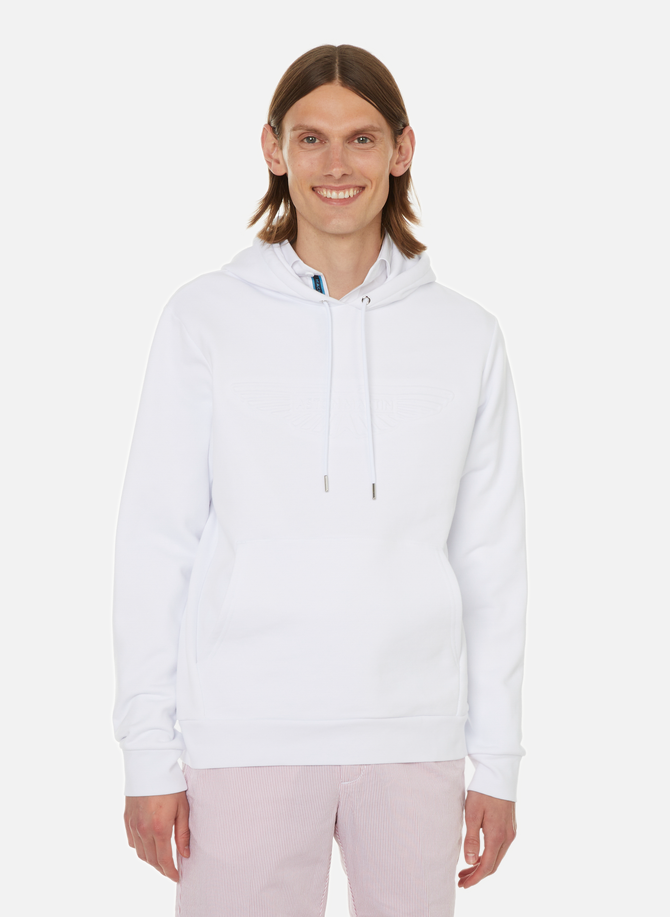 Organic cotton-blend hoodie with logo HACKETT
