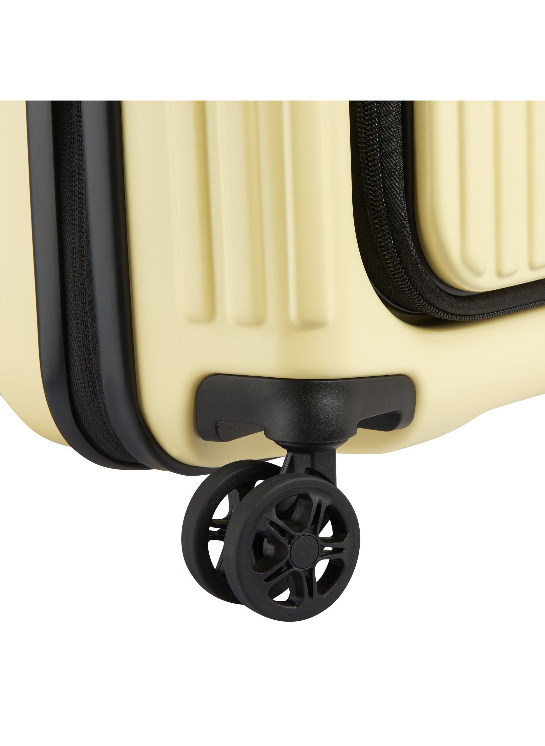 Valise cabine rigide taille s - securitime zip DELSEY PARIS Jaune