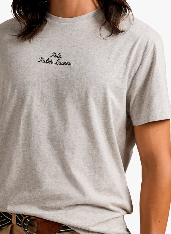 T-shirt en coton | Gris by POLO RALPH LAUREN T-shirt en coton Gris
