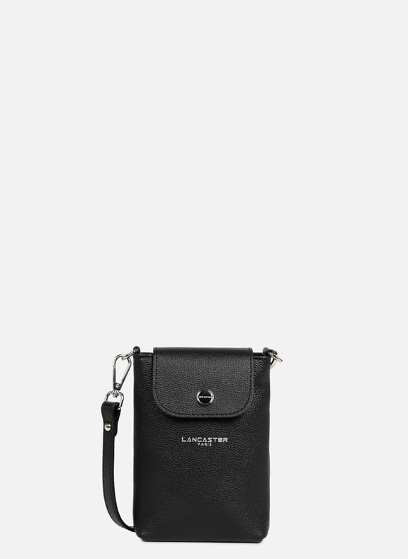 Pochette smartphone - milano bao Noir by LANCASTER LANCASTER Pochette smartphone - milano bao Noir