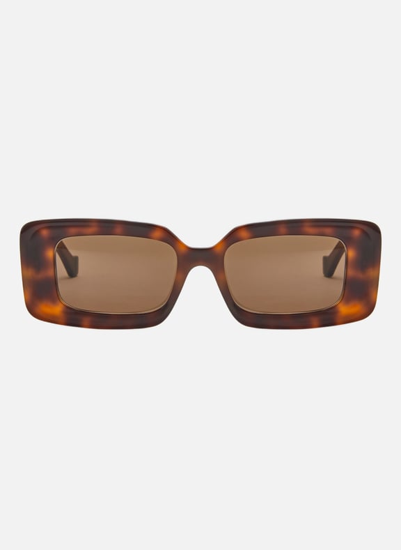 Lunettes de soleil Beveled Cateye Marron by LOEWE LOEWE Lunettes de soleil Beveled Cateye Marron