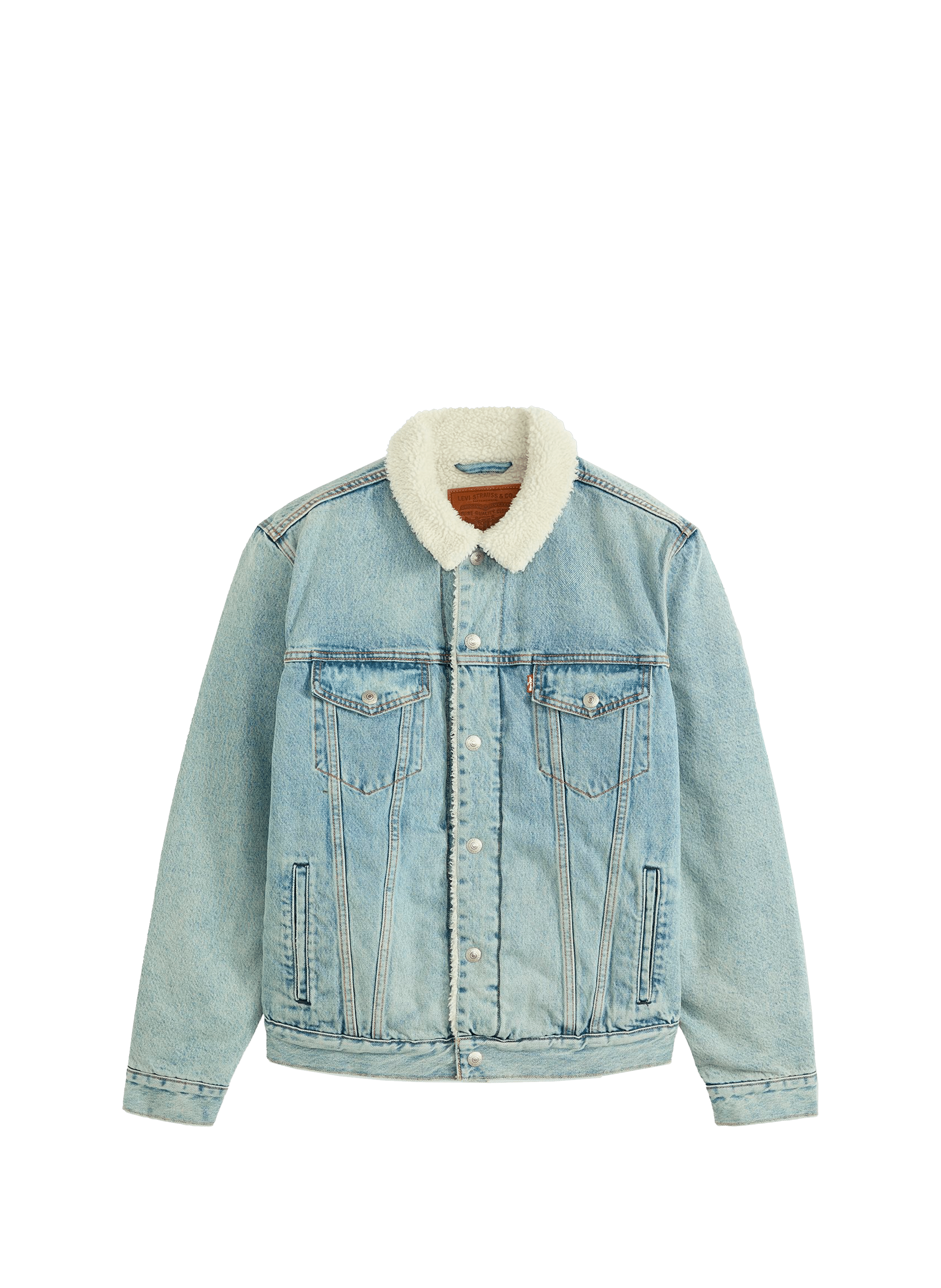 Fleece-lined denim jacket LEVI'S Blue