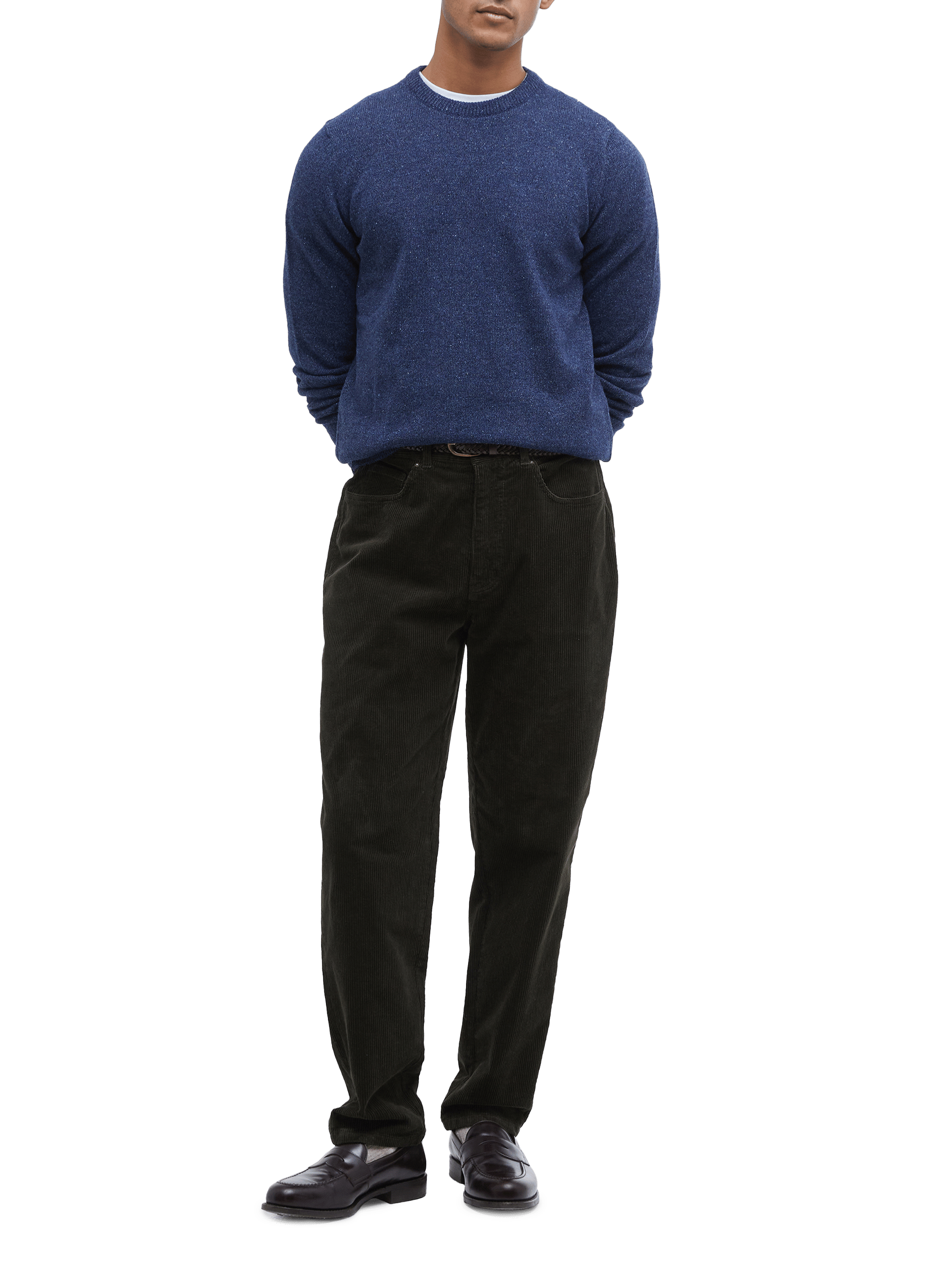 Pull droit  BARBOUR Bleu