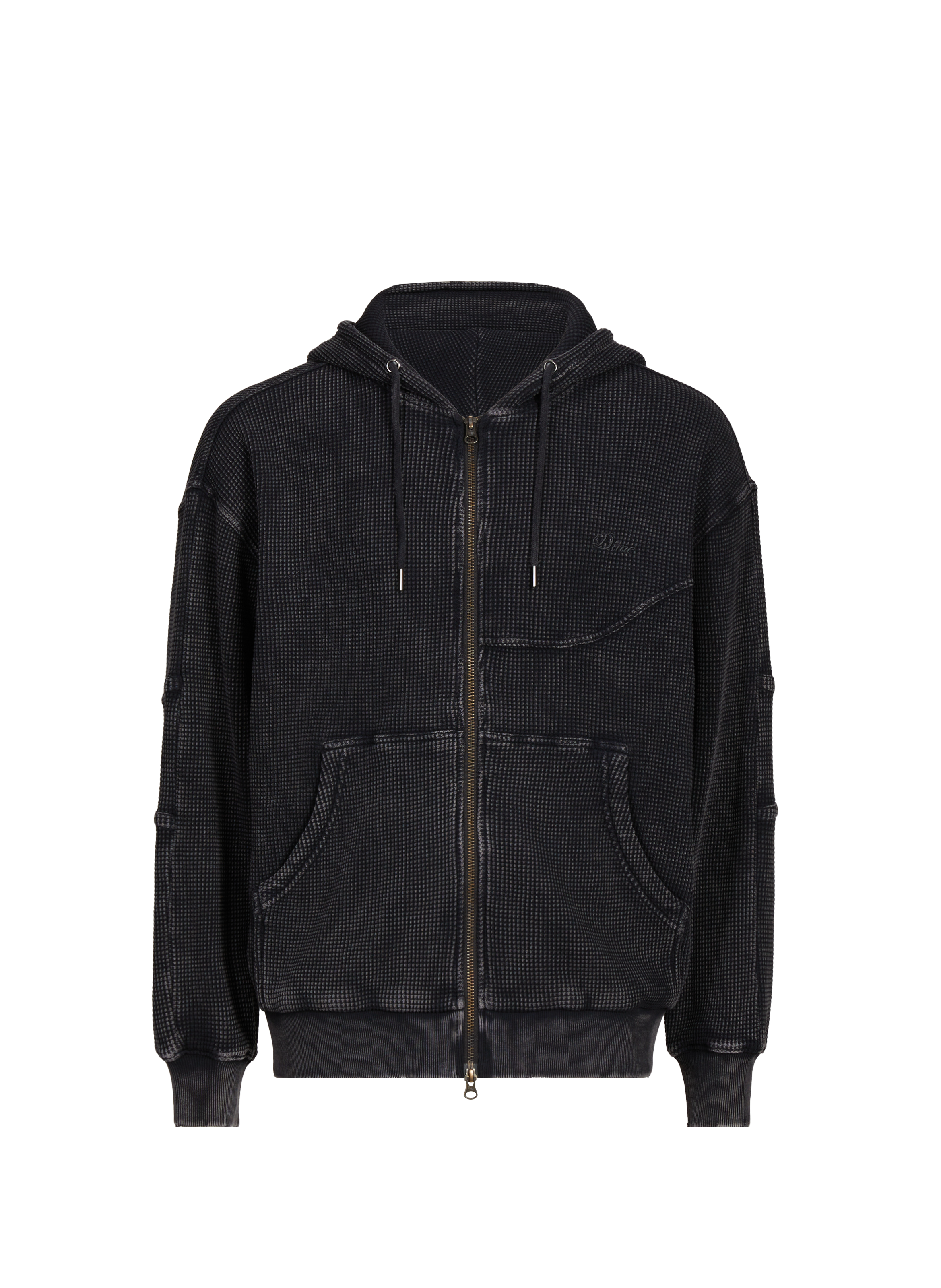 Hoodie à glissière DIME Noir