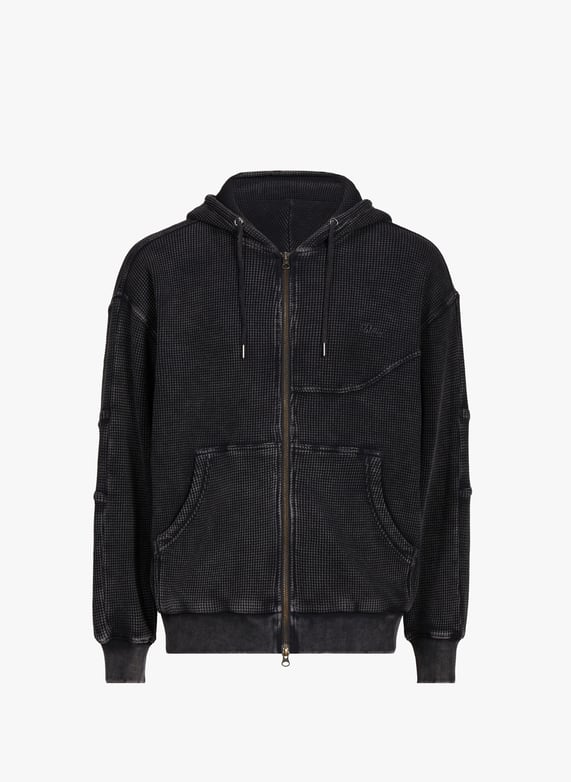 Hoodie à glissière | Noir by DIME Hoodie à glissière Noir