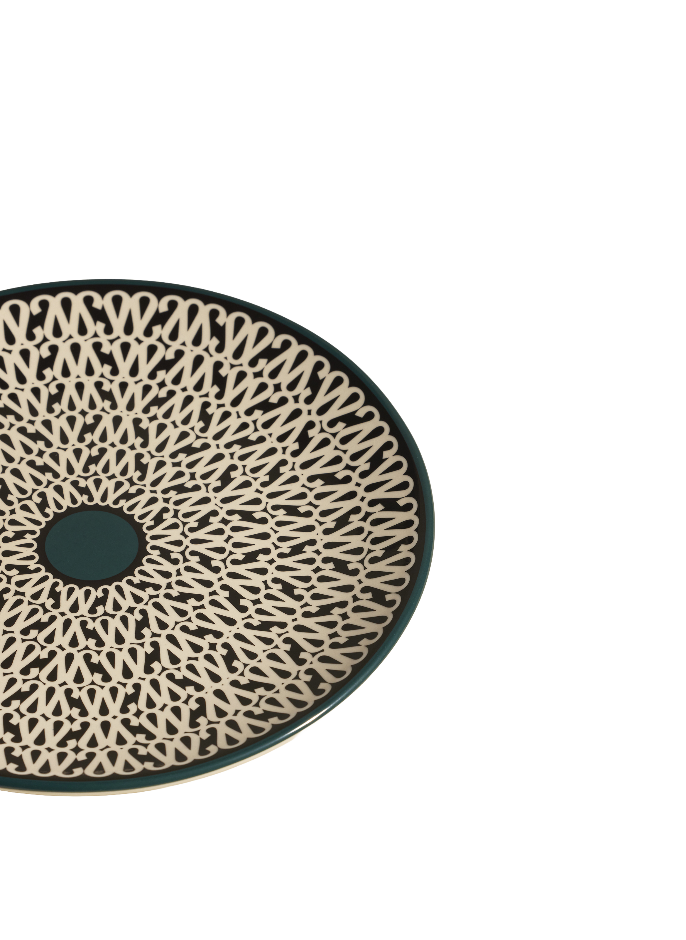 Assiette à dessert sarah MAISON SARAH LAVOINE Noir