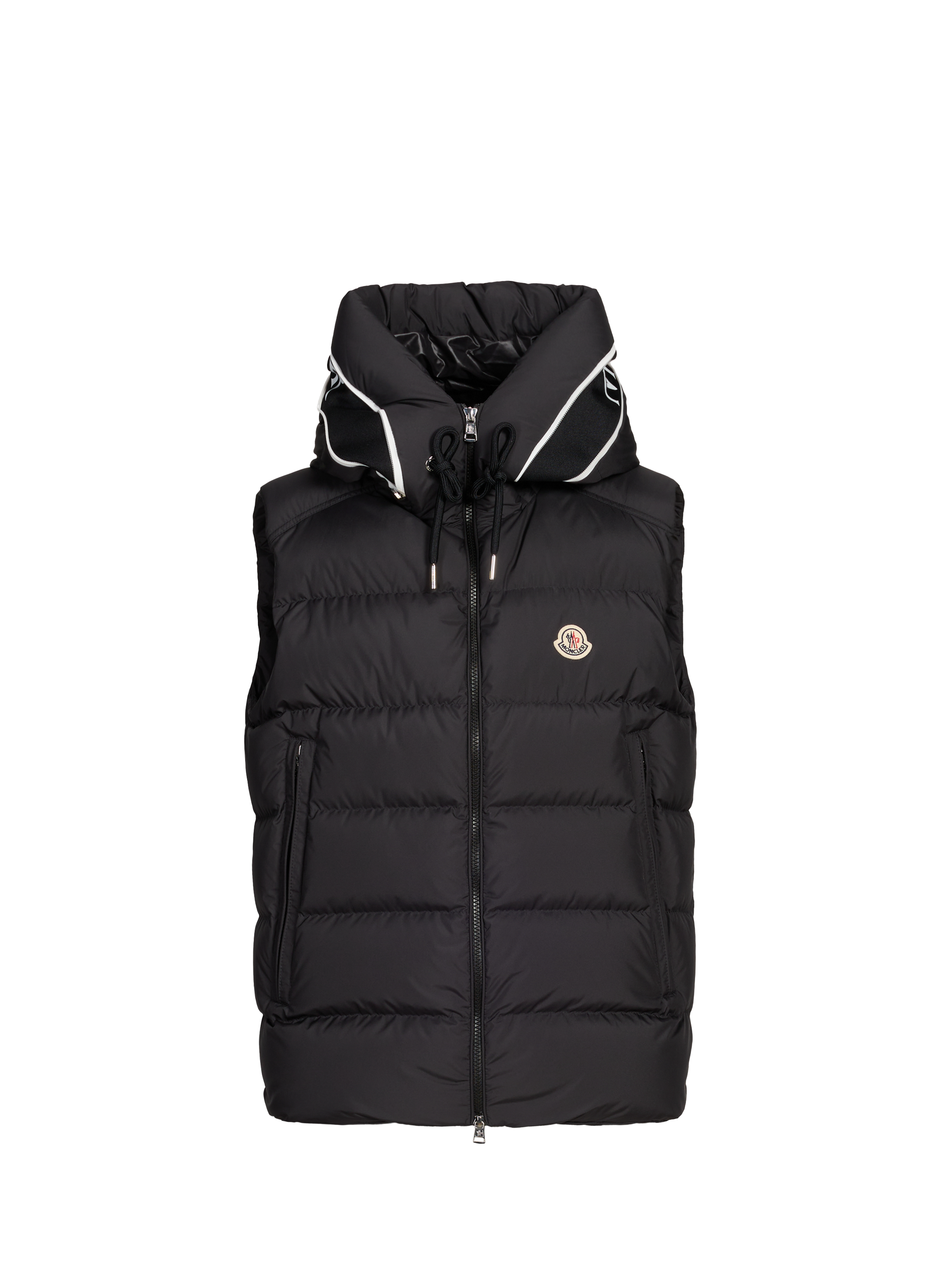 MONCLER Veste sans manches Cardamine Noir