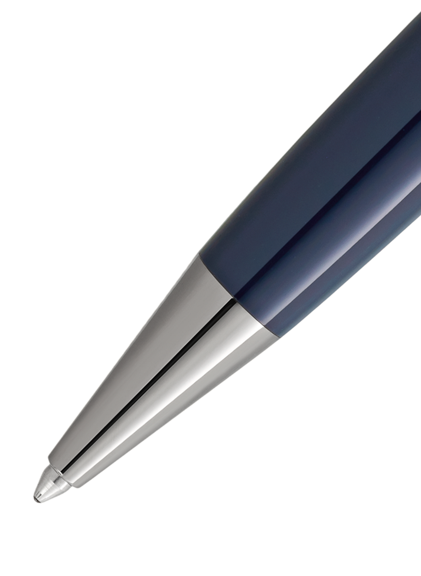Luxurious resin ballpoint pen MONTBLANC Blue