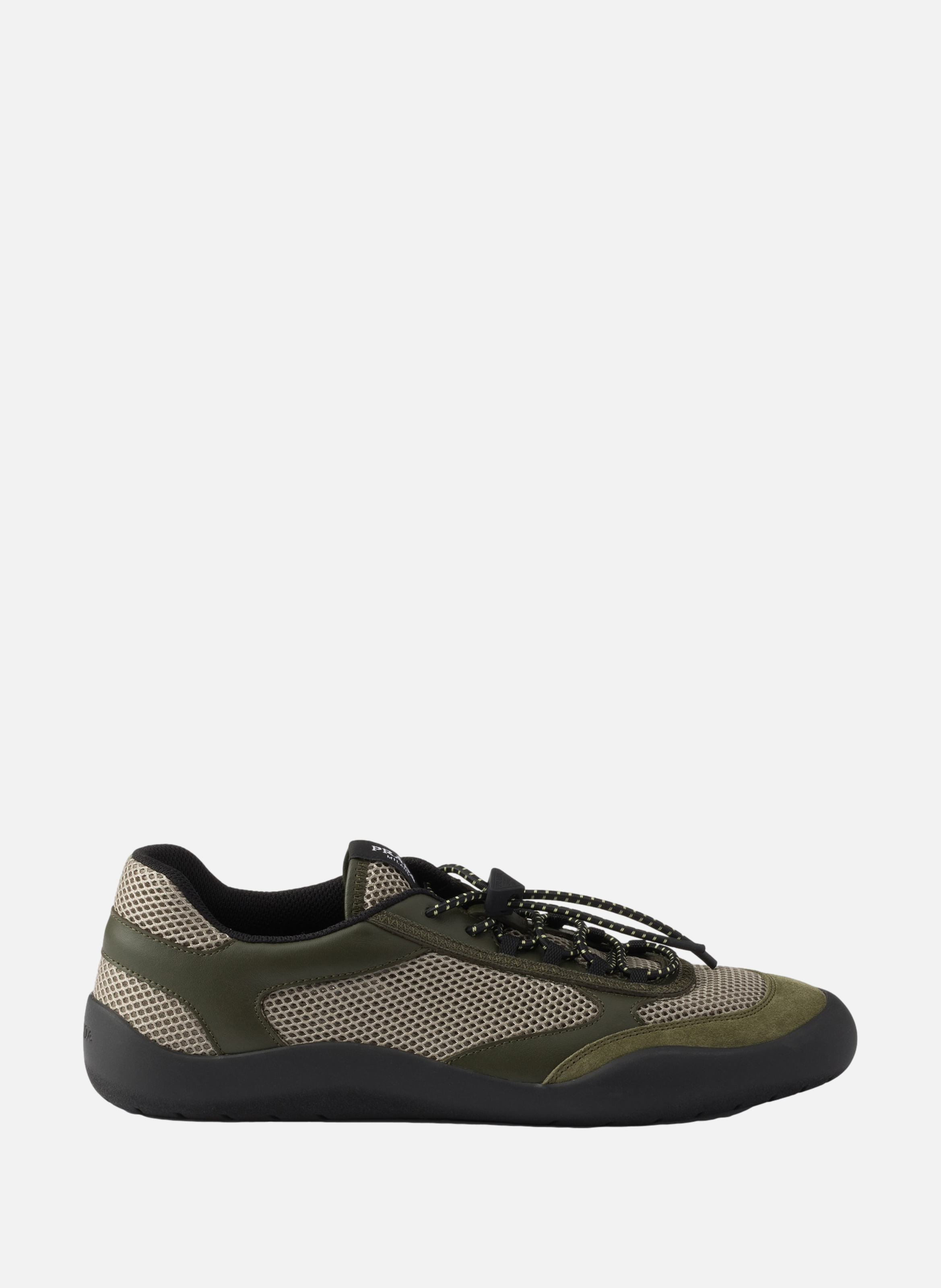 Baskets speedrock en mesh PRADA Vert