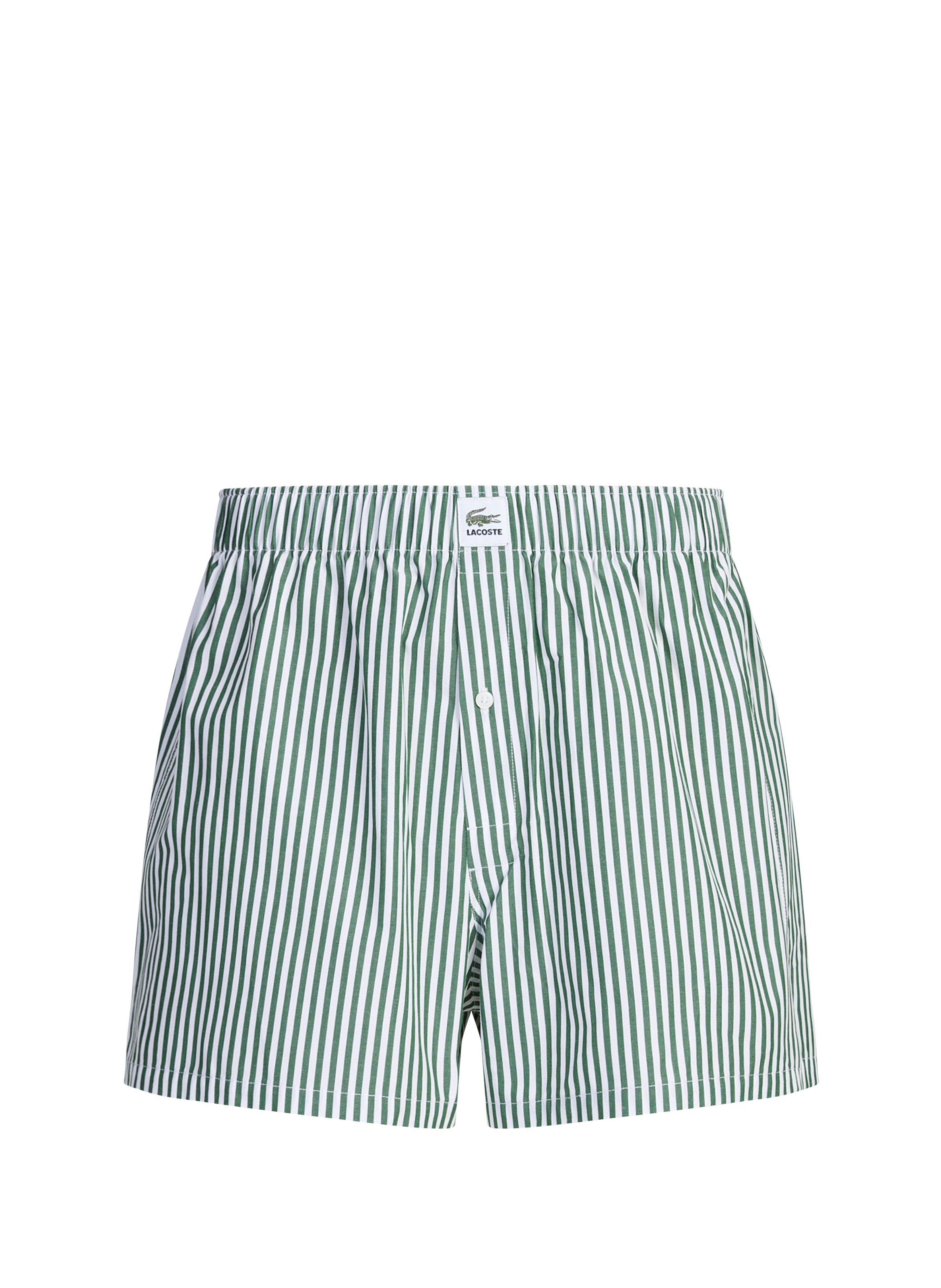 Lot de 2 caleçons en coton LACOSTE Vert