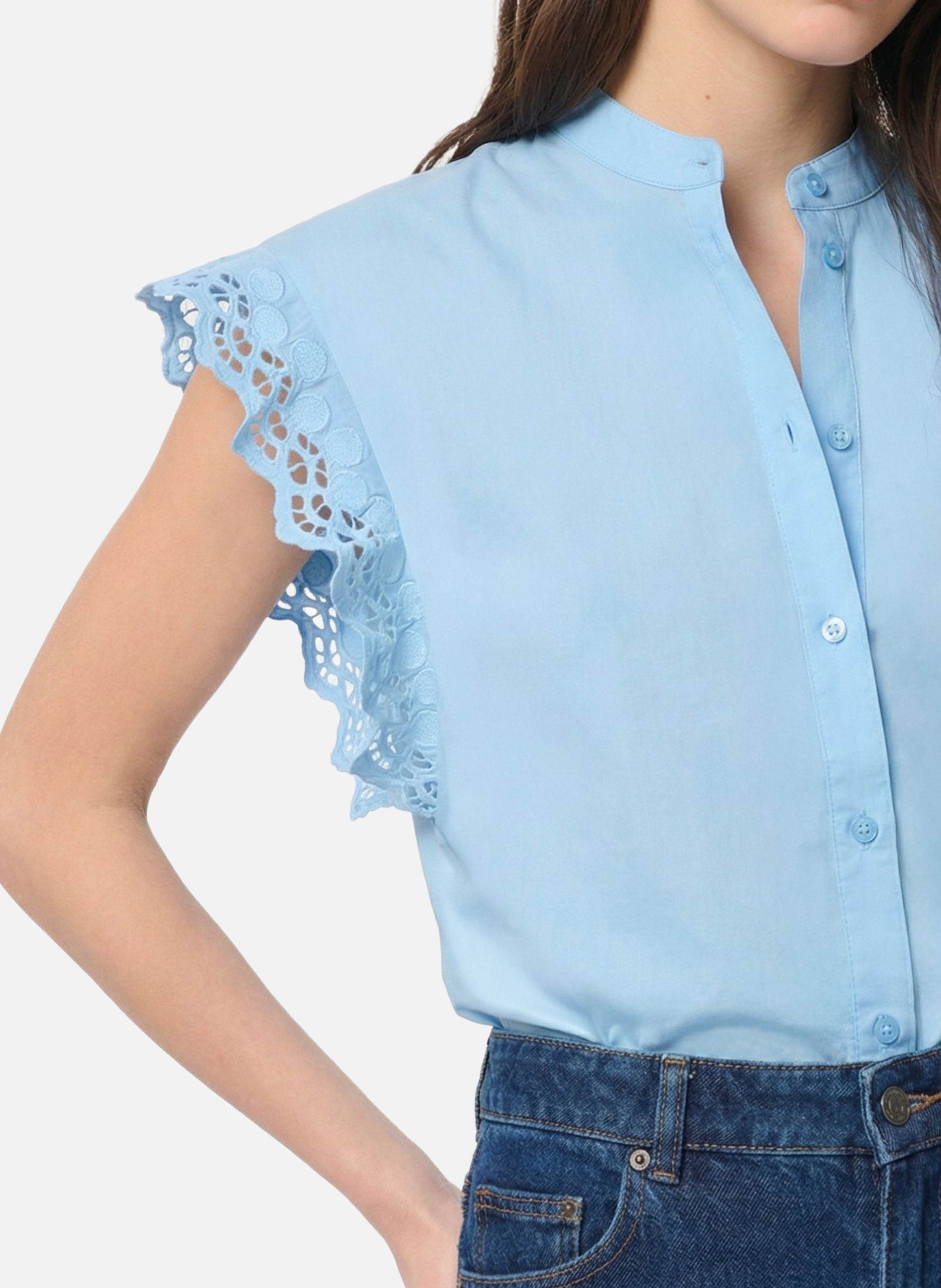 Blouse Gifty VANESSA BRUNO Bleu