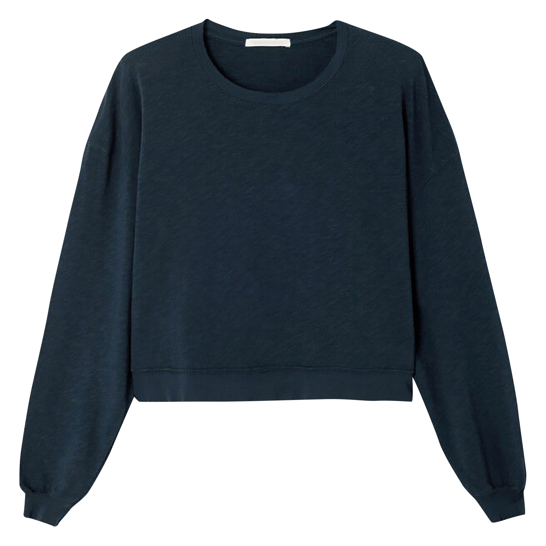 Tee-shirt droit col rond en coton sonoma Bleu