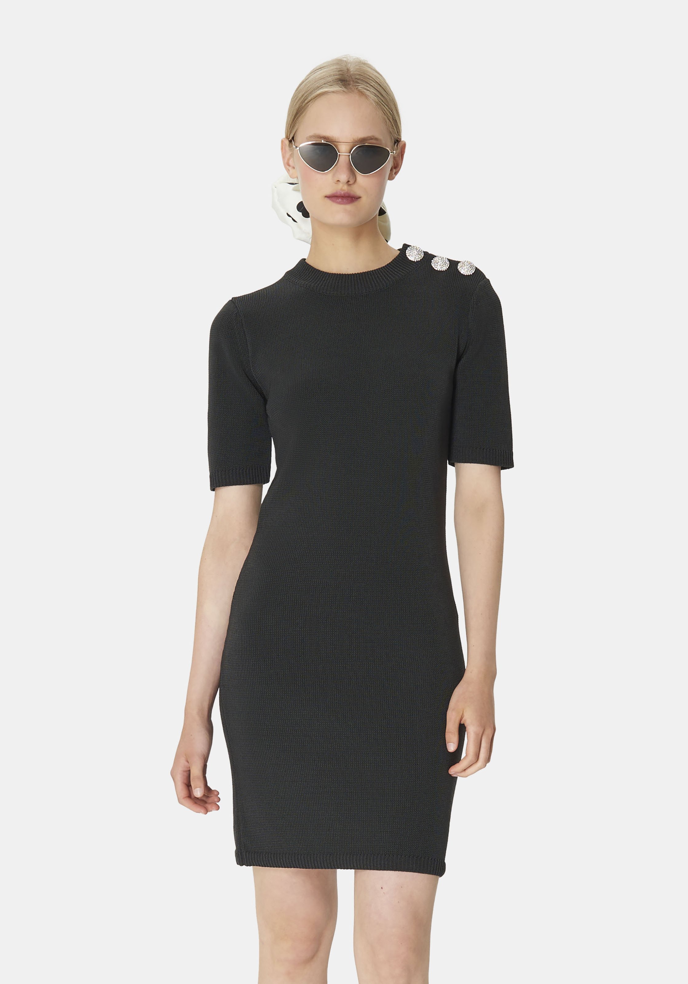 Robe rayonnante TARA JARMON Gris