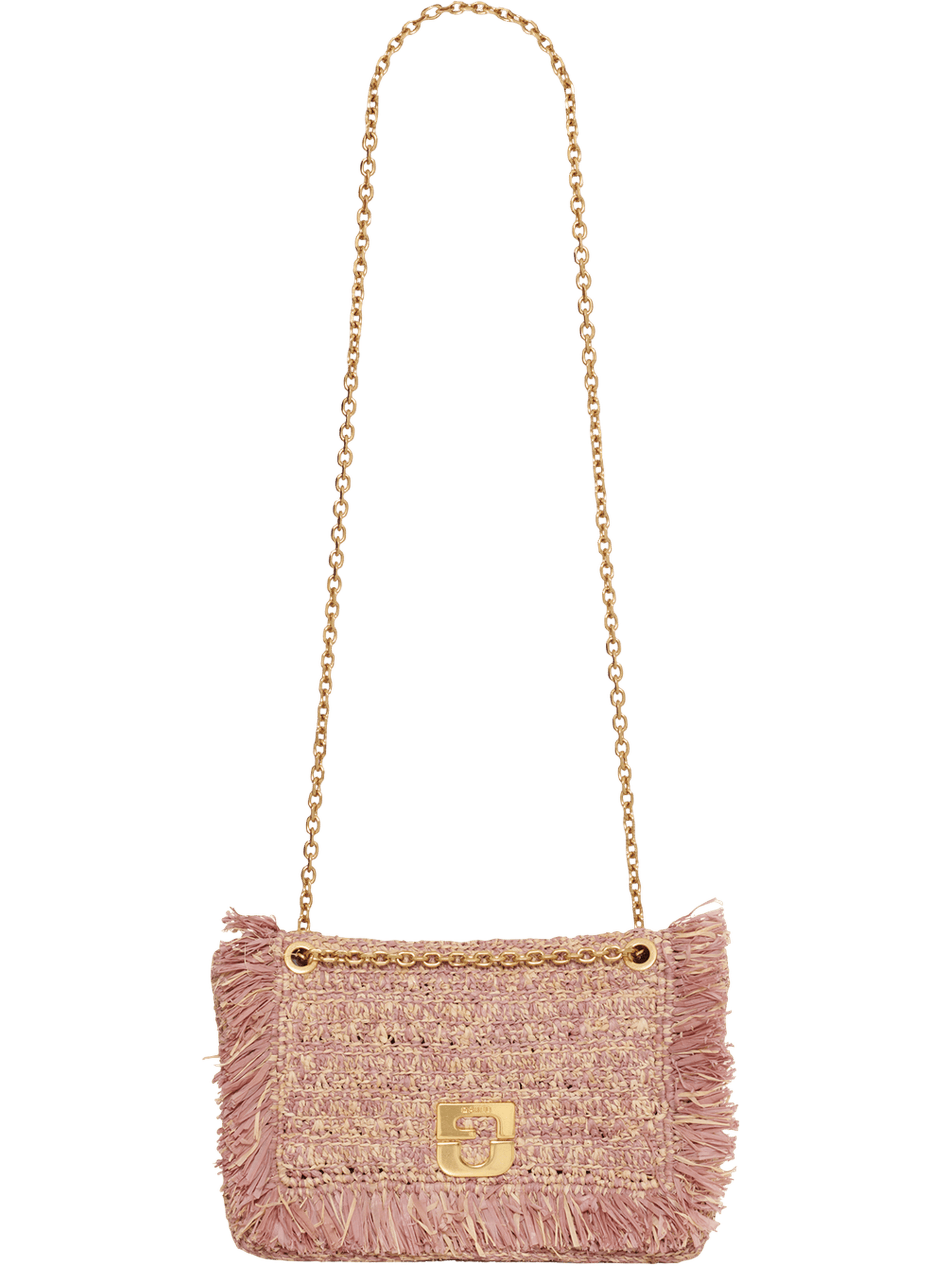 Sac en raphia chiné - le fanny GERARD DAREL Violet