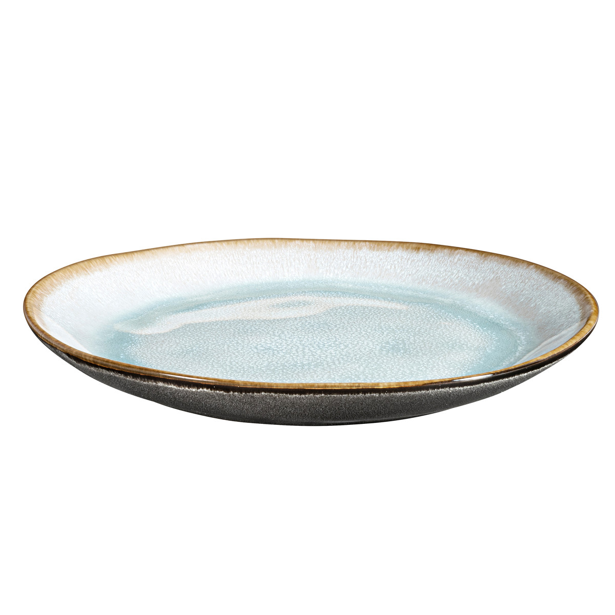 Shadow - assiette plate 28 cm (lot de 6) MEDARD DE NOBLAT Bleu