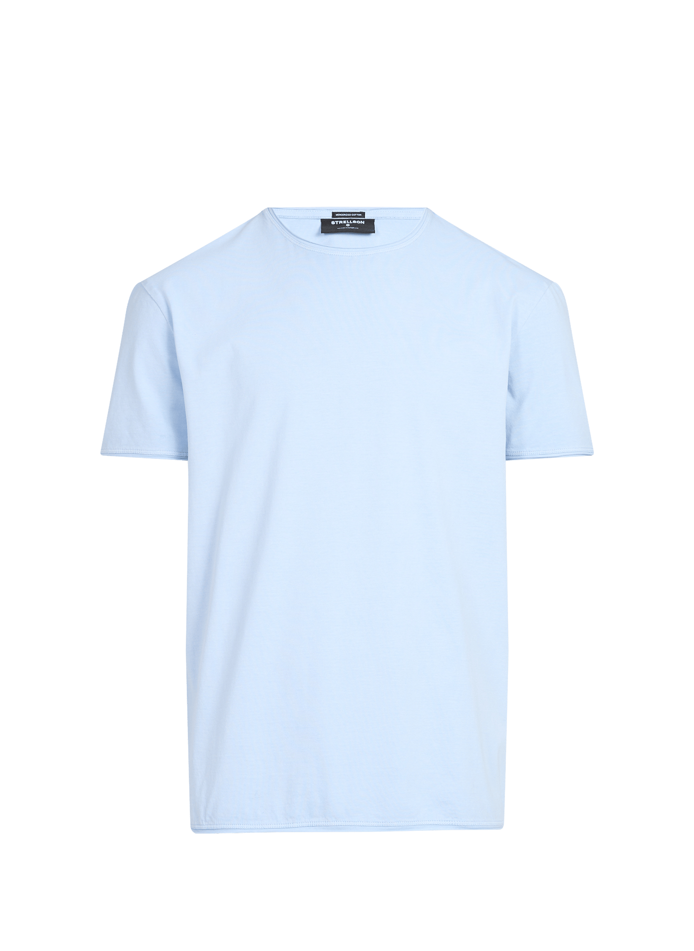 Cotton round-neck T-shirt STRELLSON Blue