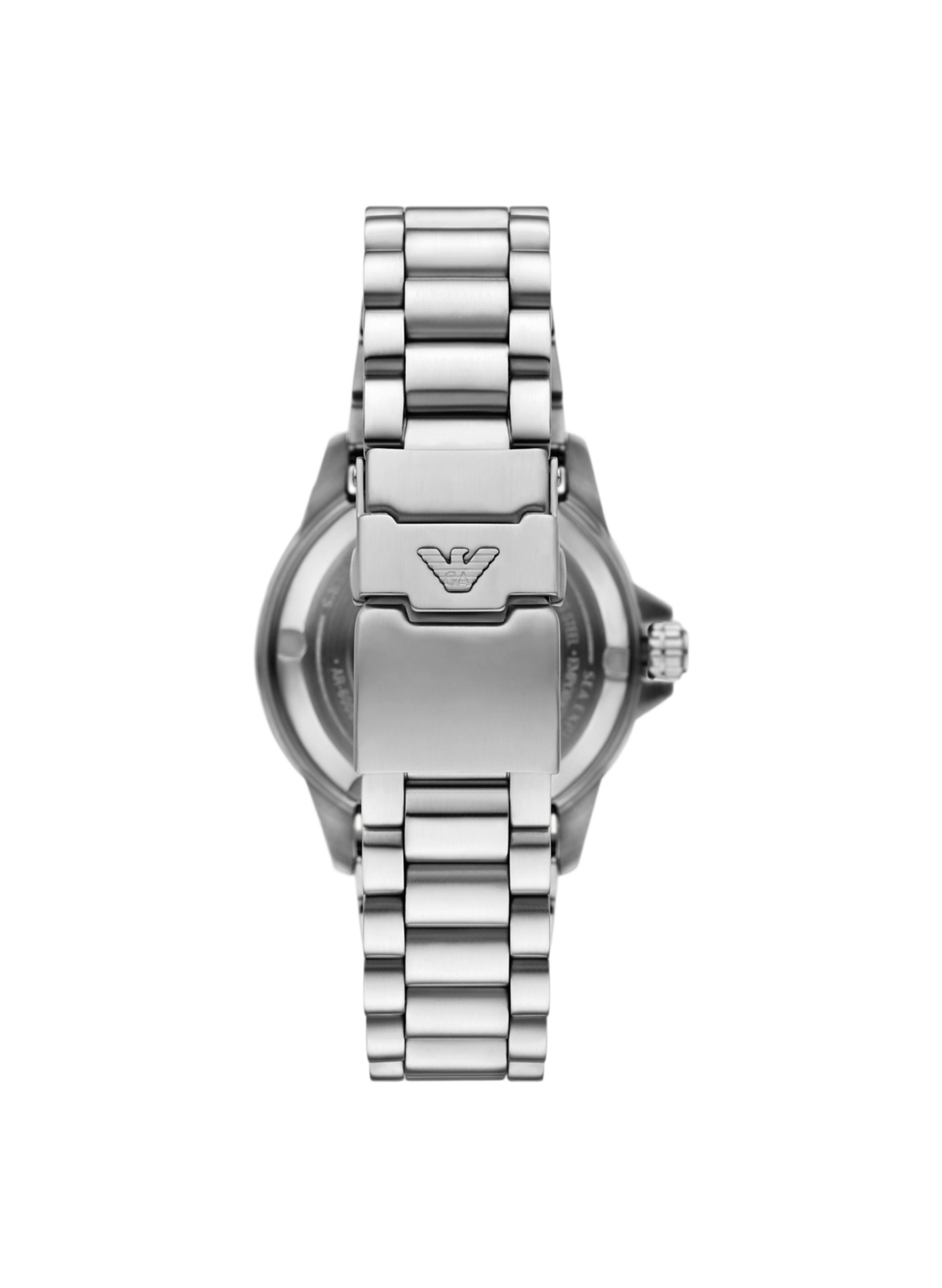 Montre automatique Sea Explorer en acier inoxydable ARMANI MONTRES Bleu