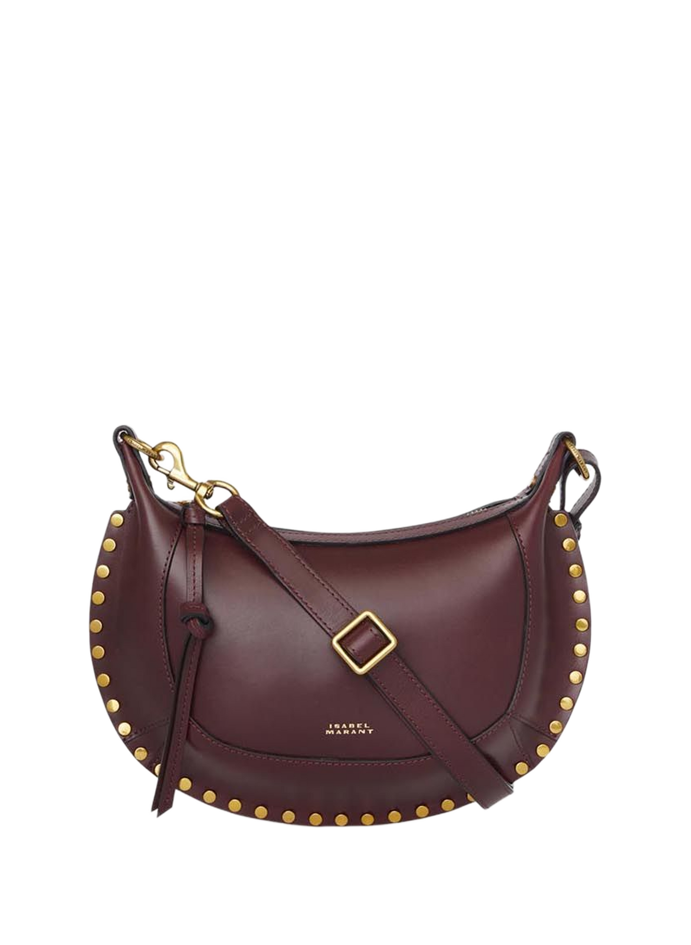 Oskan Moon calfskin leather handbag ISABEL MARANT Red